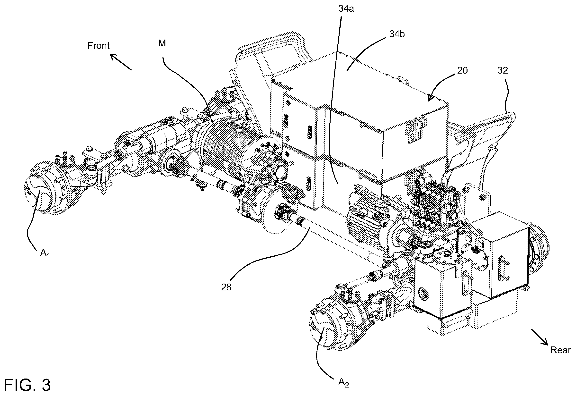 Patent US11787677 Figure 3 – Working machine having an electrical energy storage unit