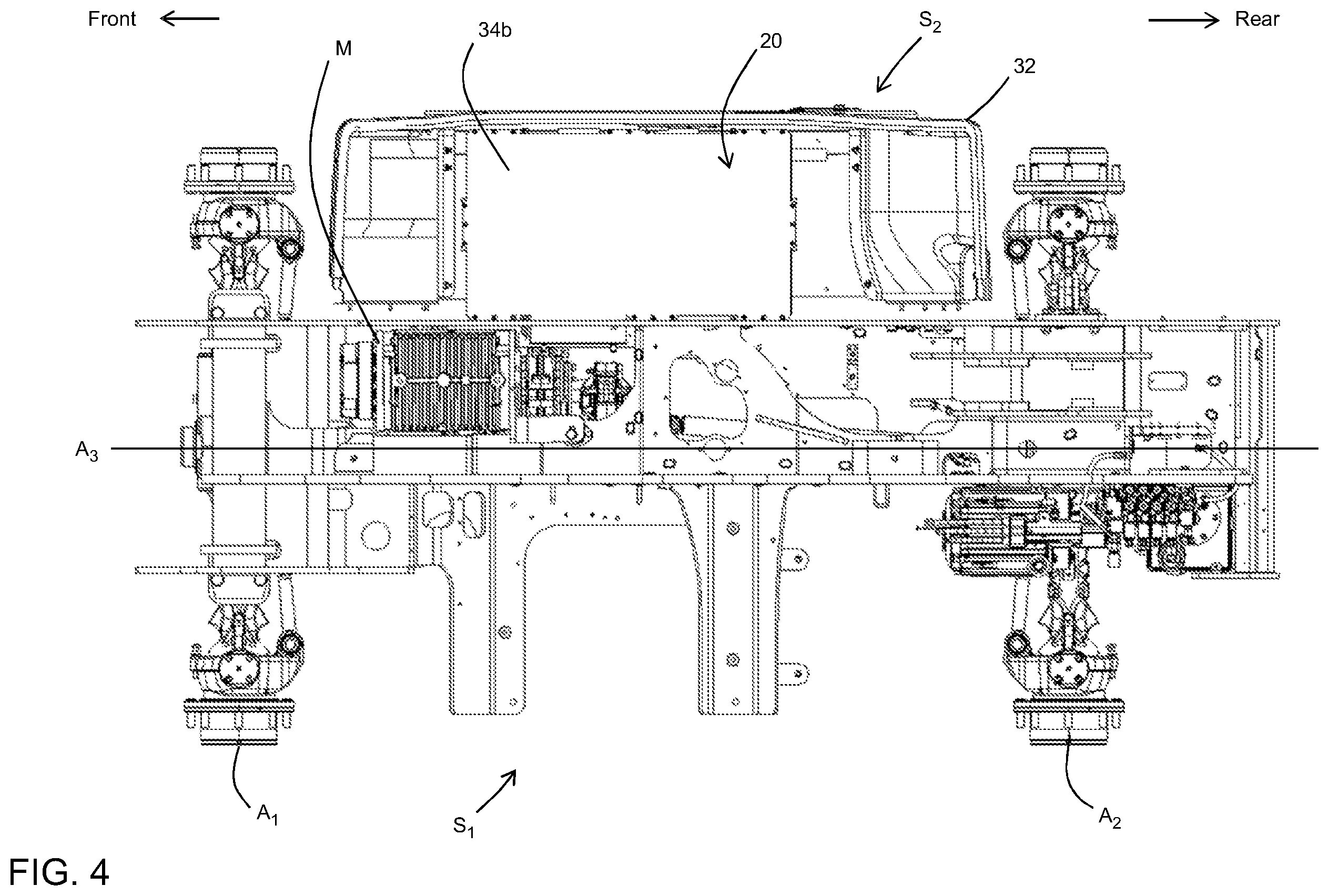 Patent US11787677 Figure 4 – Working machine having an electrical energy storage unit