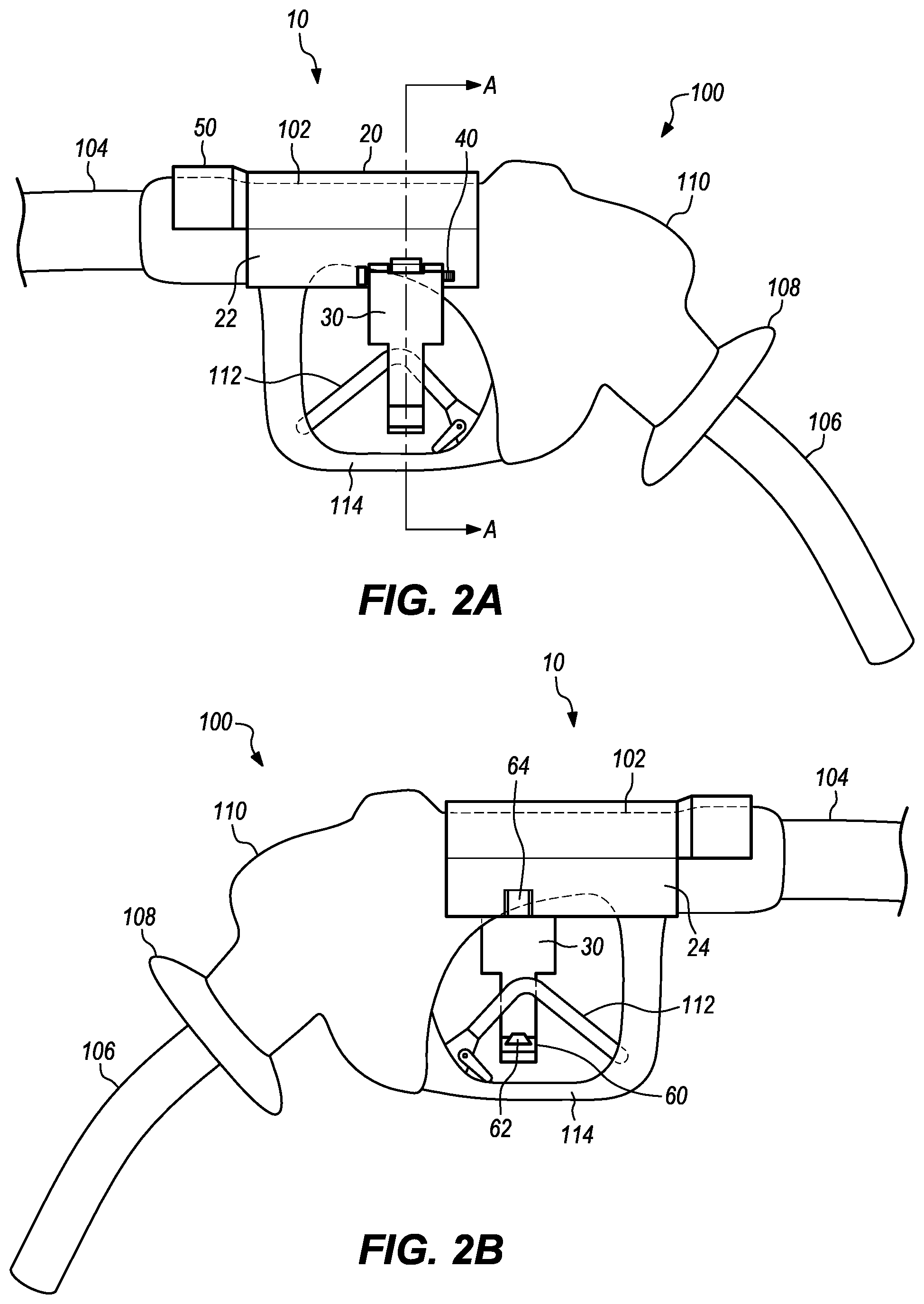 Patent US11787684 Figure 2 – Device for a touch-free operation of a fuel pump nozzle