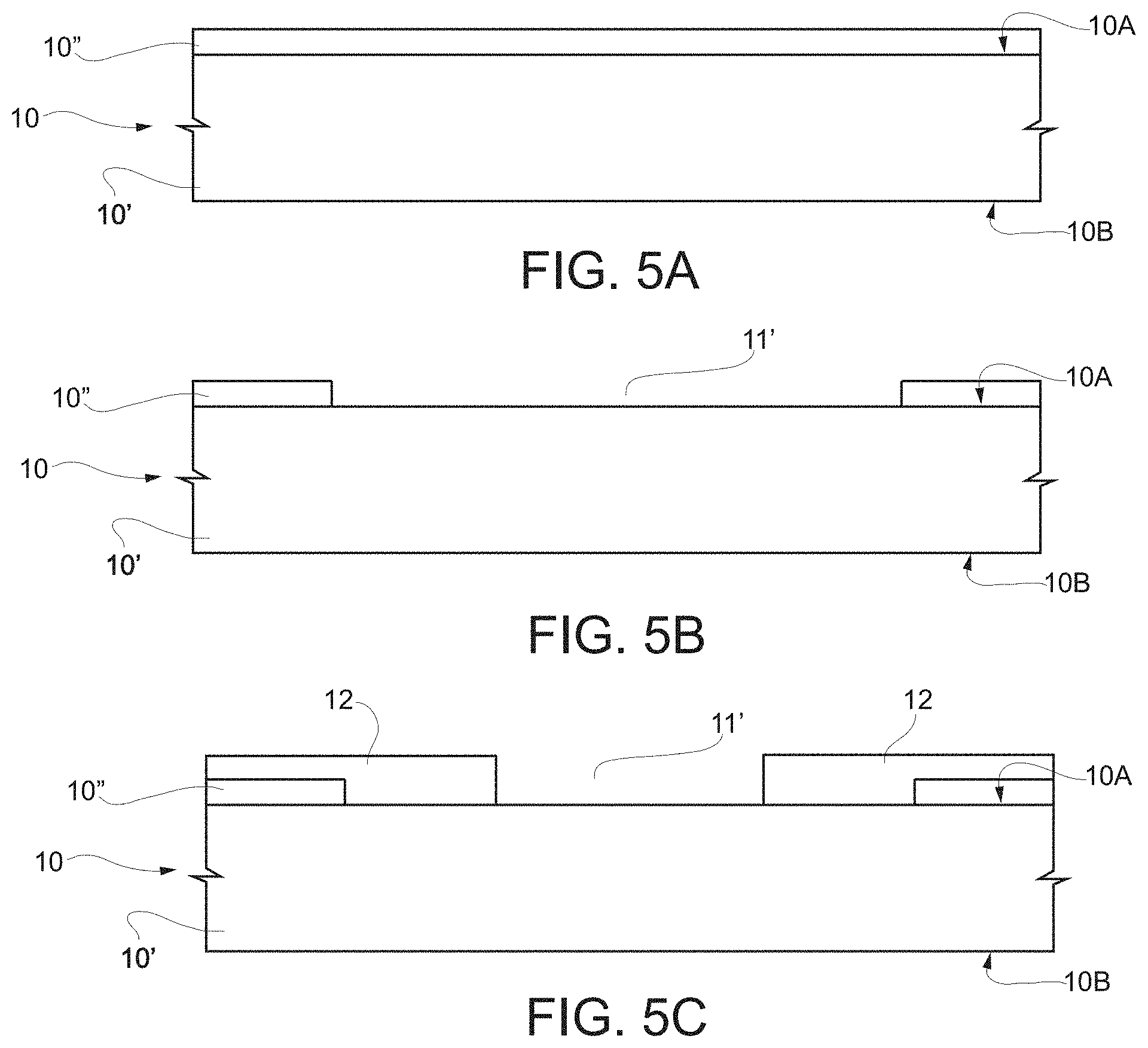 Patent US11787685 Figure 5 – Process for manufacturing an optical microelectromechanical device having a tiltable structure with an antireflective surface