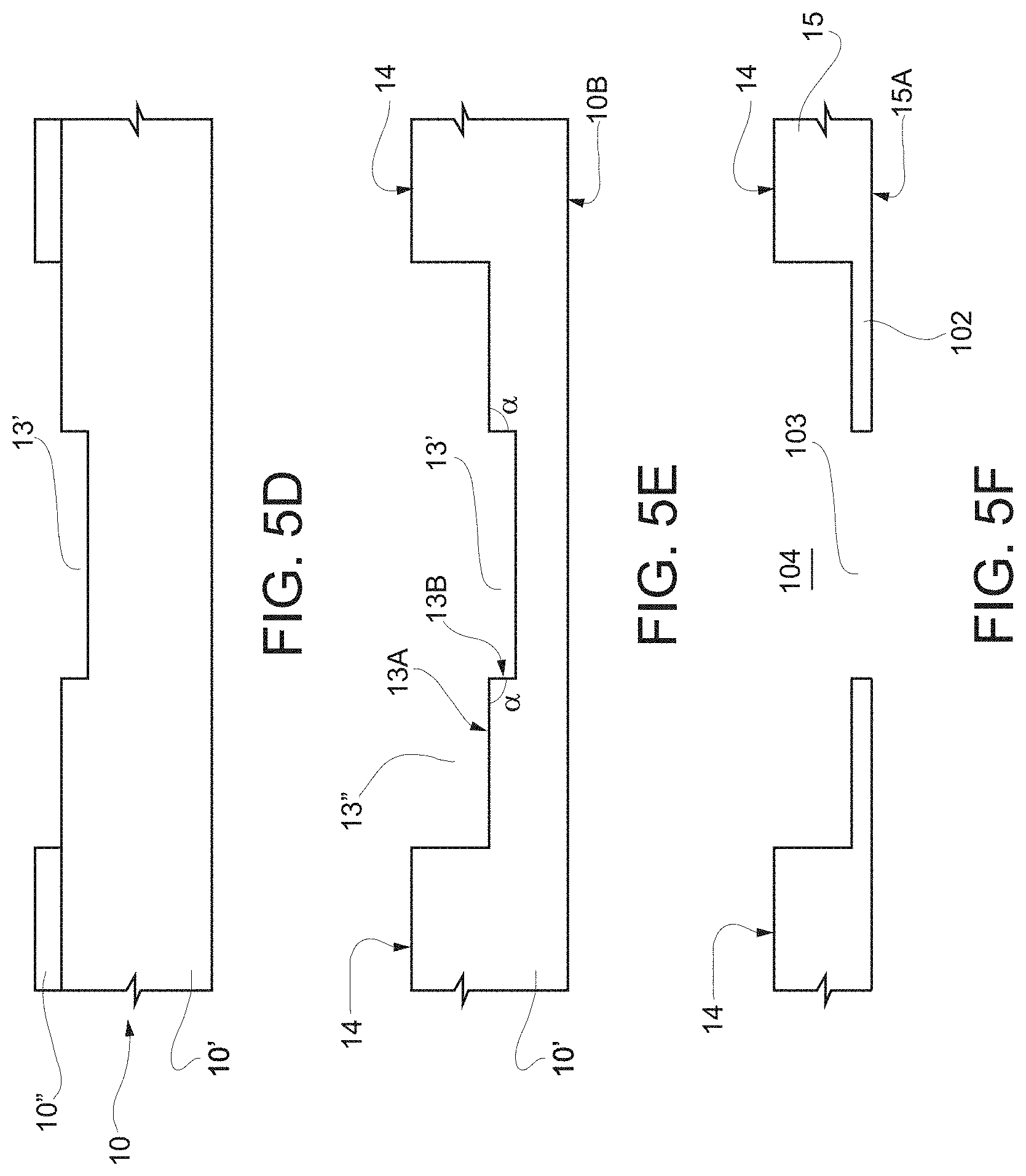 Patent US11787685 Figure 6 – Process for manufacturing an optical microelectromechanical device having a tiltable structure with an antireflective surface