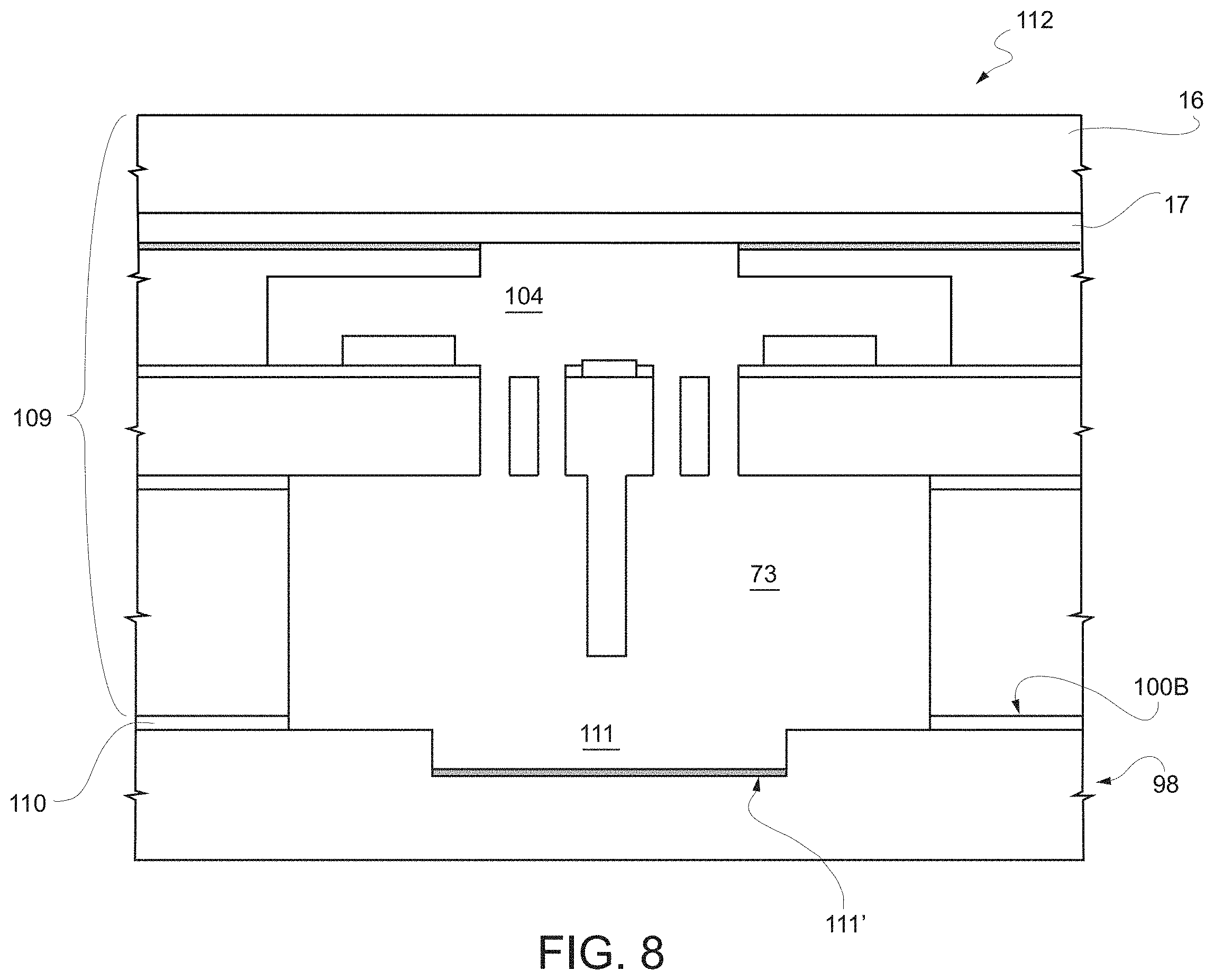 Patent US11787685 Figure 10 – Process for manufacturing an optical microelectromechanical device having a tiltable structure with an antireflective surface