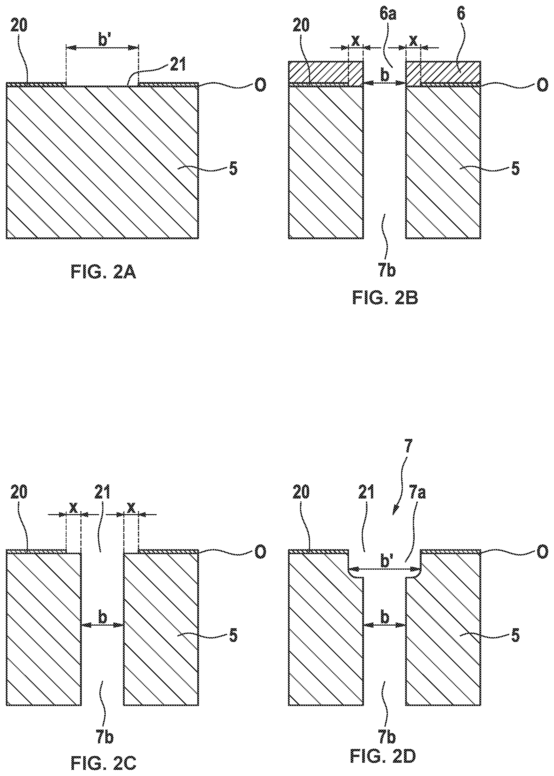 Patent US11787687 Figure 3 – Method for manufacturing a micromechanical structure and micromechanical structure