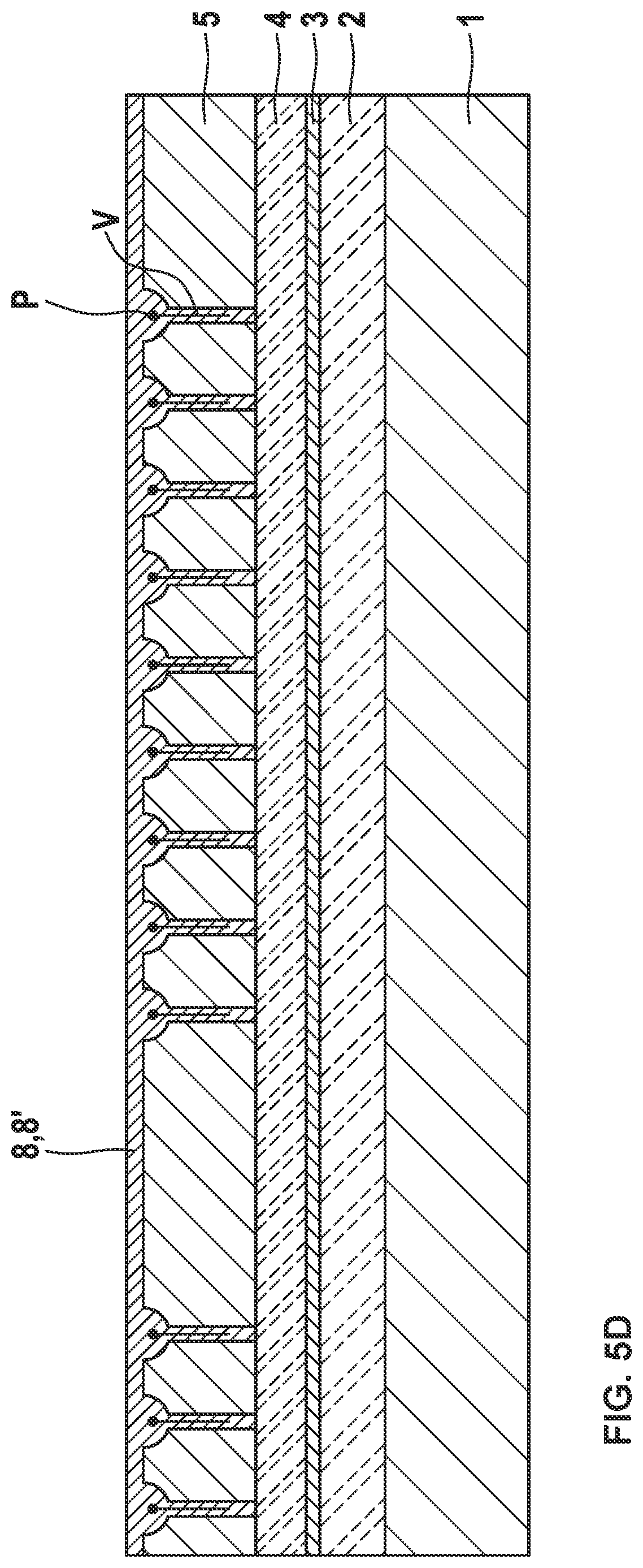 Patent US11787687 Figure 10 – Method for manufacturing a micromechanical structure and micromechanical structure