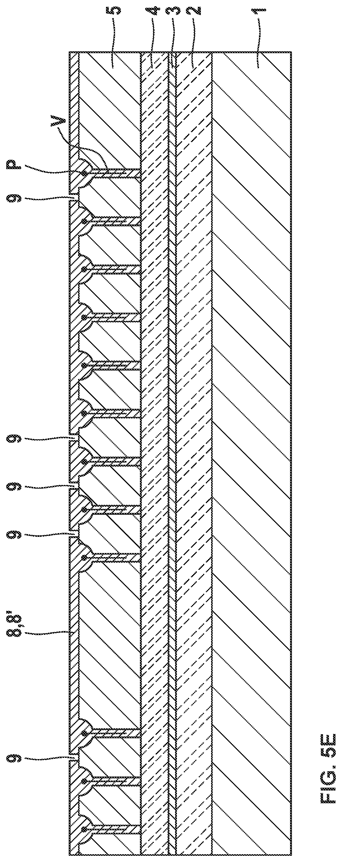 Patent US11787687 Figure 11 – Method for manufacturing a micromechanical structure and micromechanical structure