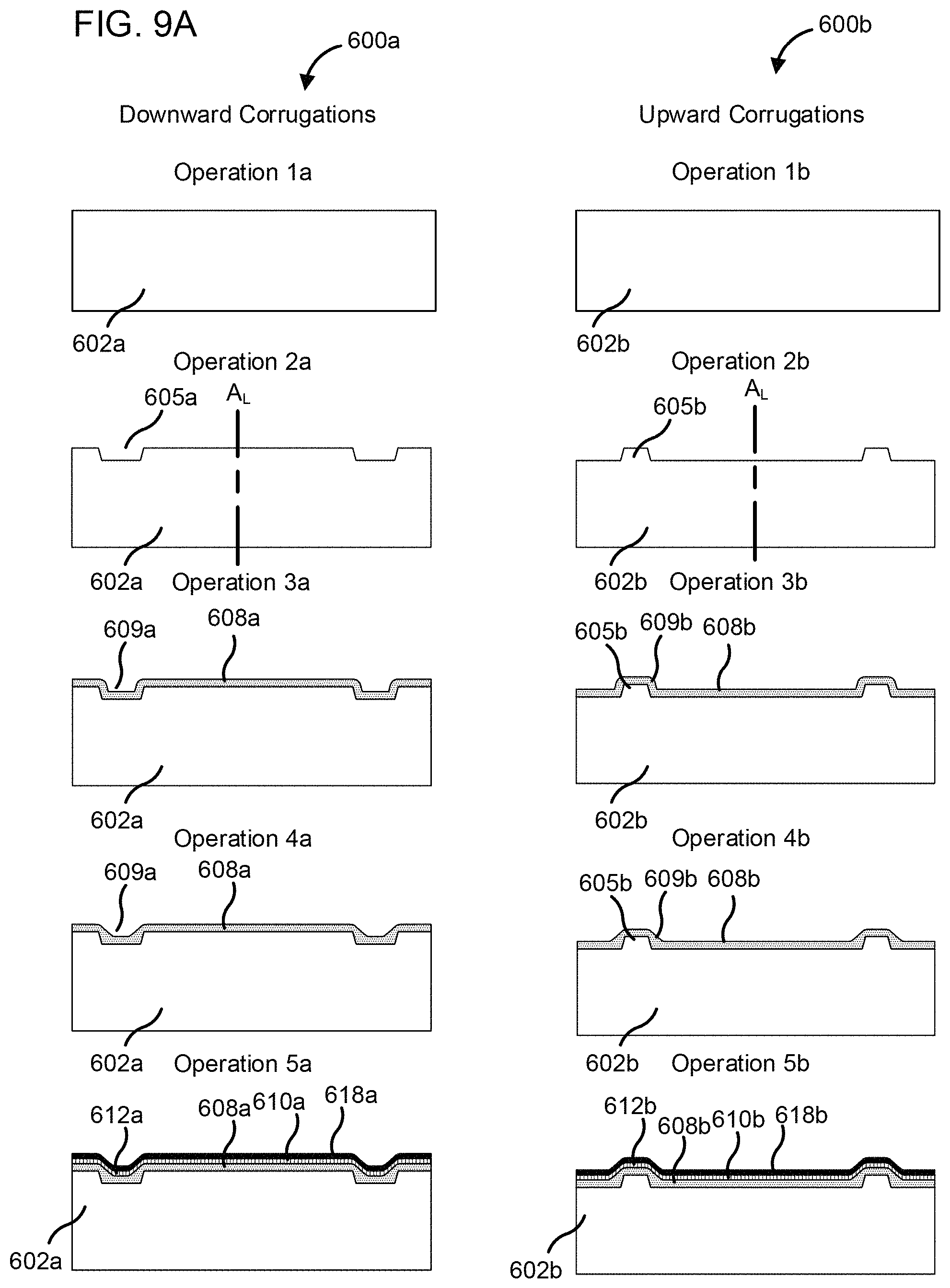 Patent US11787688 Figure 15 – Methods of forming MEMS diaphragms including corrugations