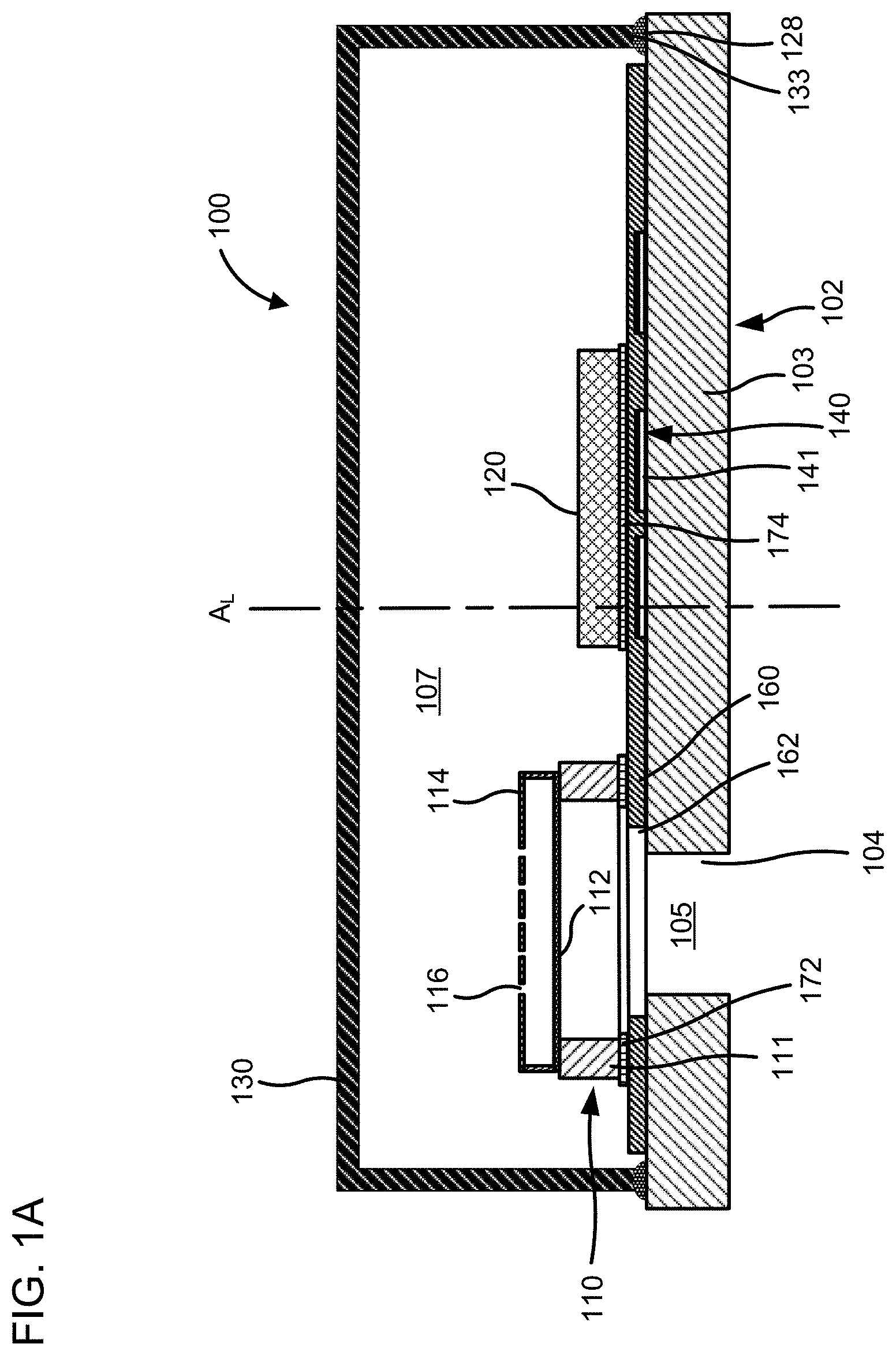 Patent US11787690 Figure 1 – MEMS assembly substrates including a bond layer