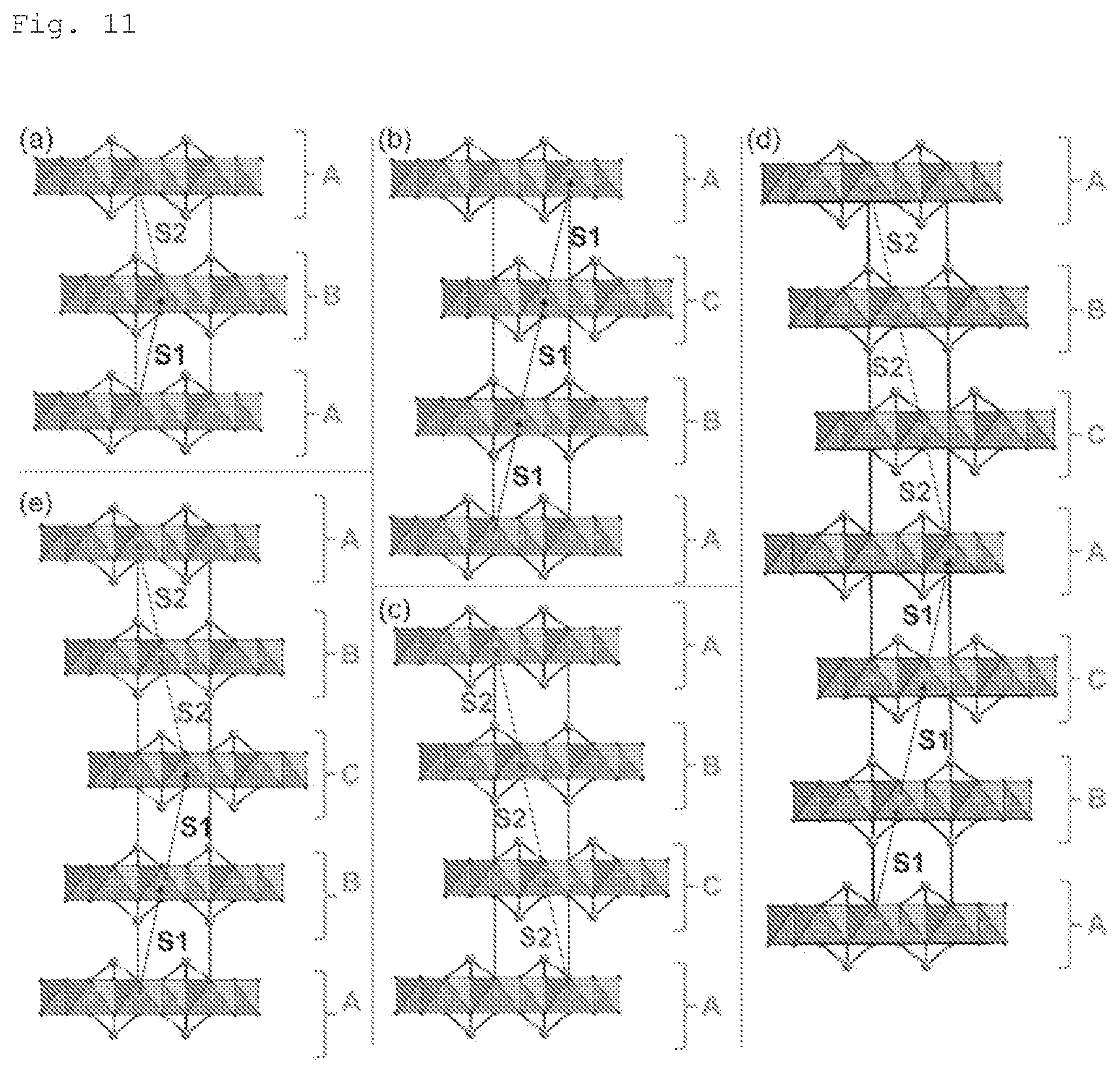 Patent US11787702 Figure 11 – SnTiO3 material, method of preparation thereof, use thereof as ferroelectric material and device comprising a ferroelectric material