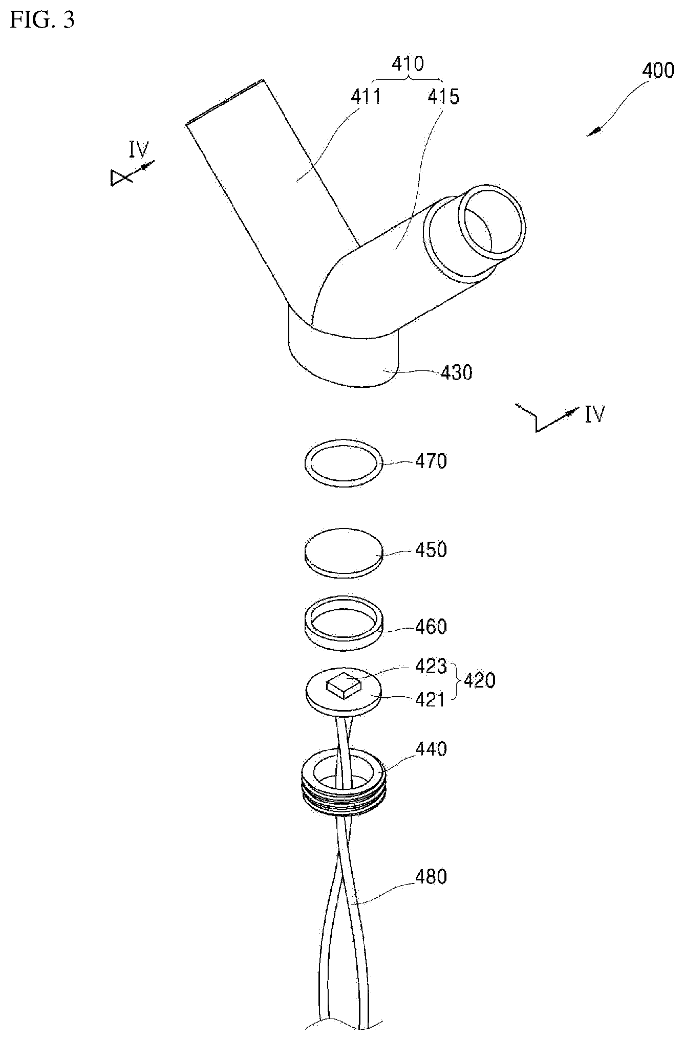 Patent US11787707 Figure 2 – Sterilization module, water purification device, and system comprising water purification device