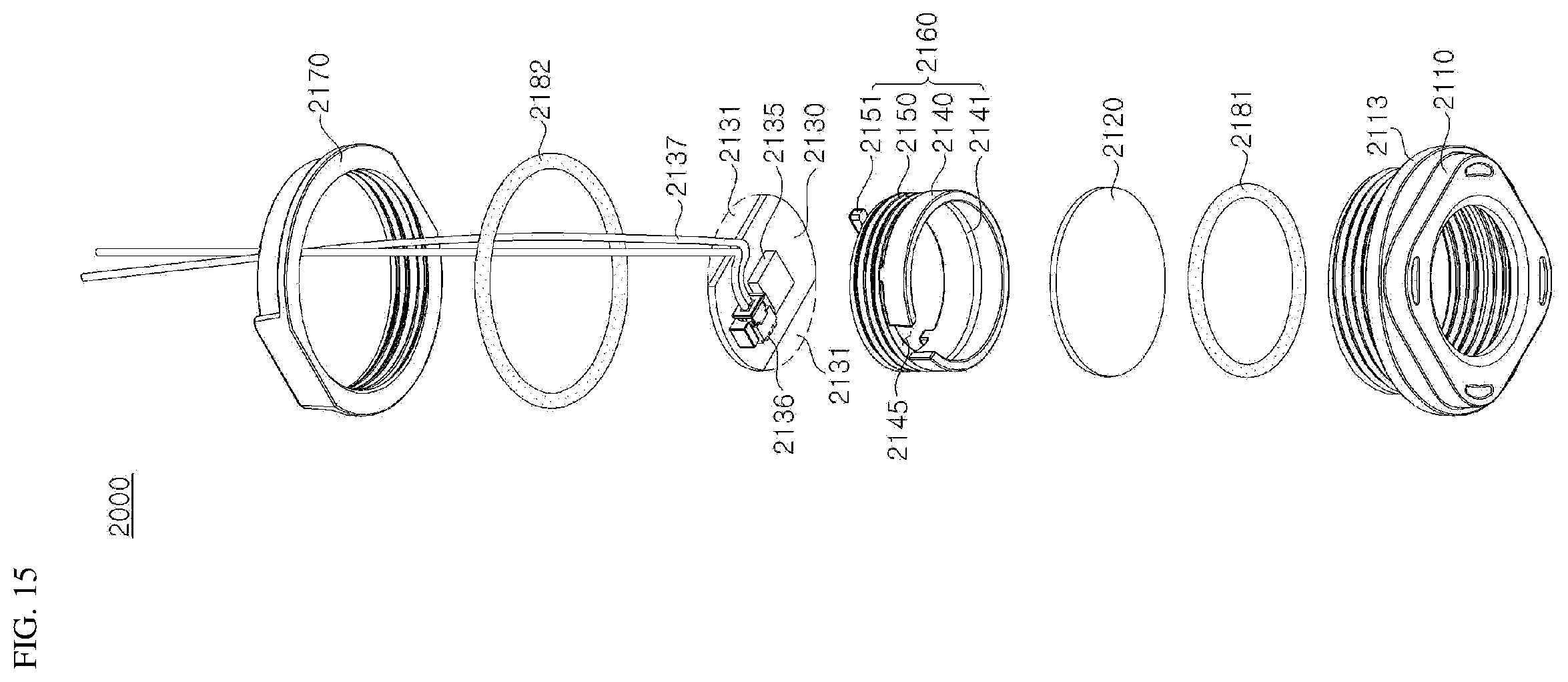 Patent US11787707 Figure 11 – Sterilization module, water purification device, and system comprising water purification device