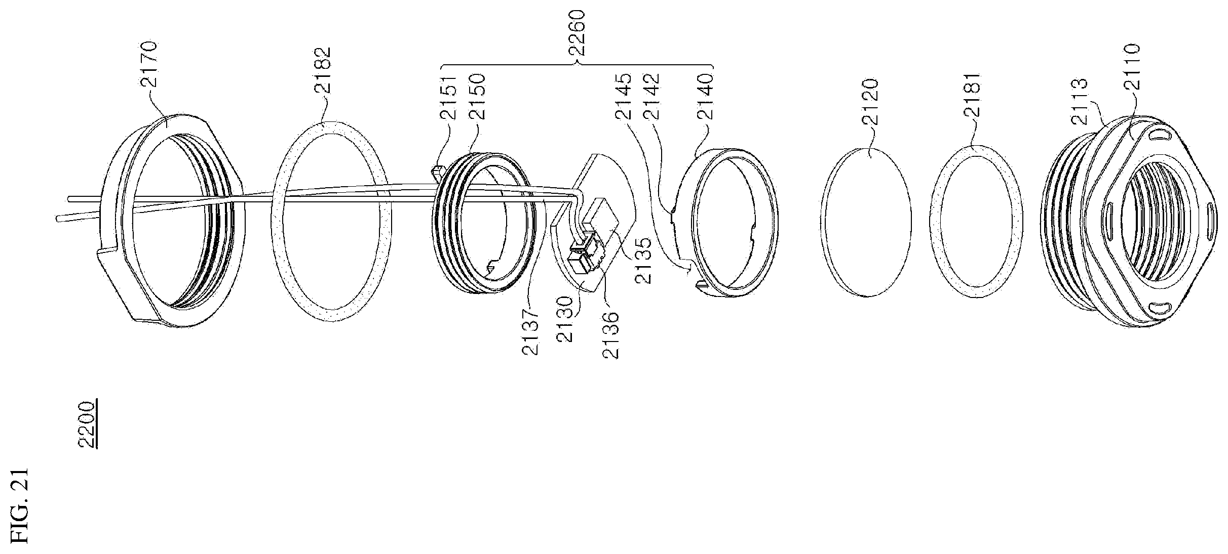 Patent US11787707 Figure 14 – Sterilization module, water purification device, and system comprising water purification device