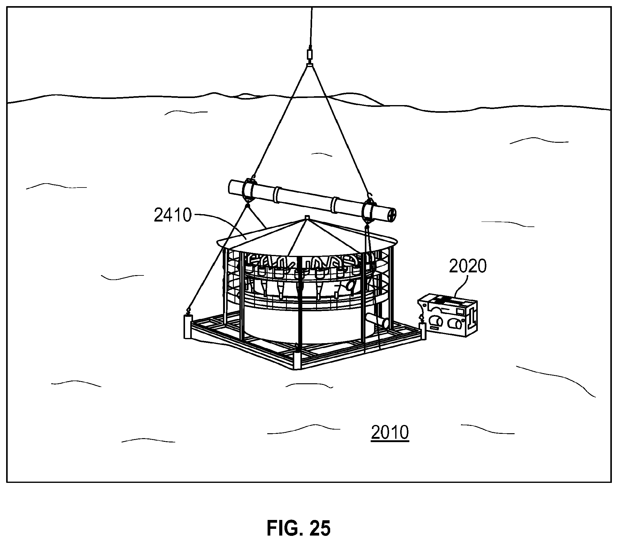 Patent US11787708 Figure 18 – Subsea sediment separation and filtration system