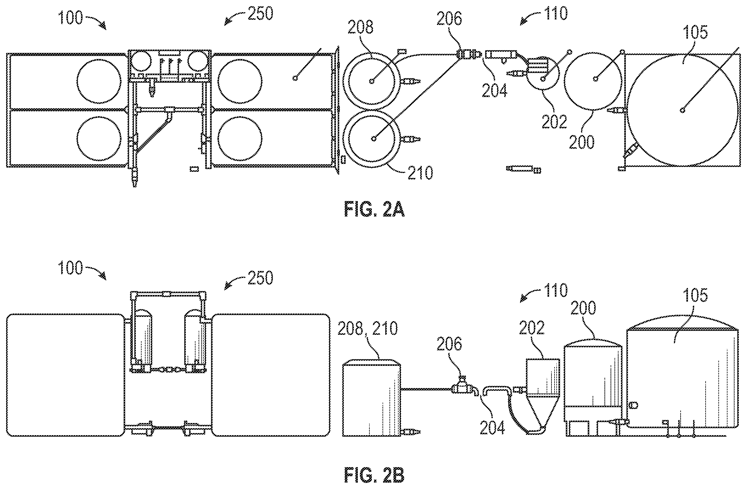 Patent US11787715 Figure 2 – Apparatus and method for recycling blackwater and greywater at oil and gas well sites