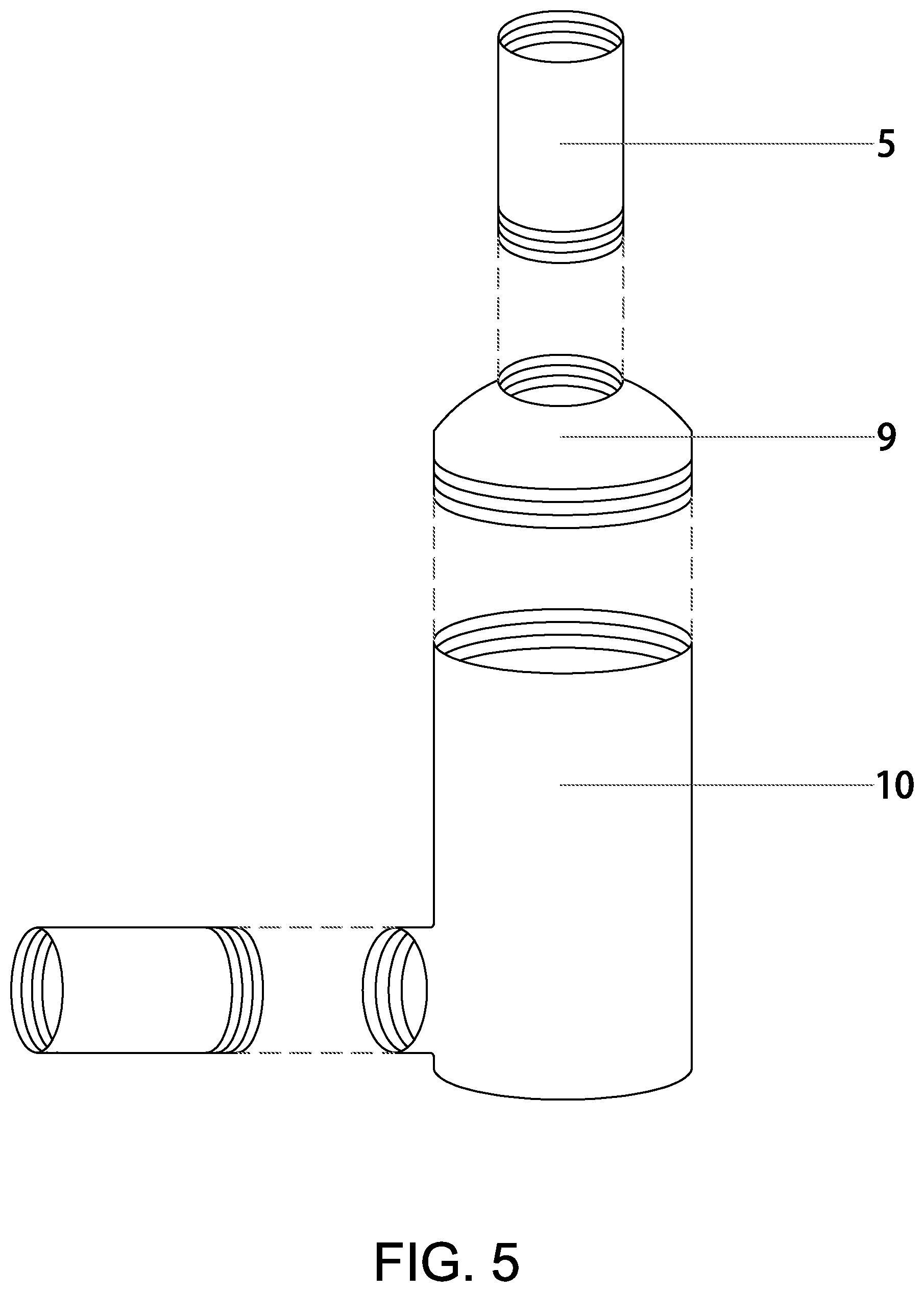Patent US11787721 Figure 5 – Tailings settling-dewatering-solidifying device and experimental method thereof