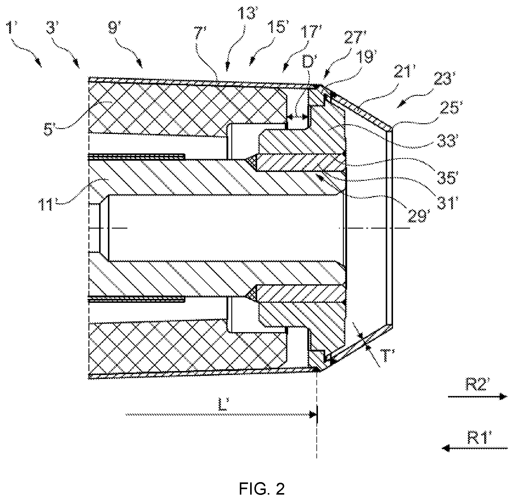 Patent US11787723 Figure 2 – System for a glass drawing process and method for adjusting a system for a glass drawing process