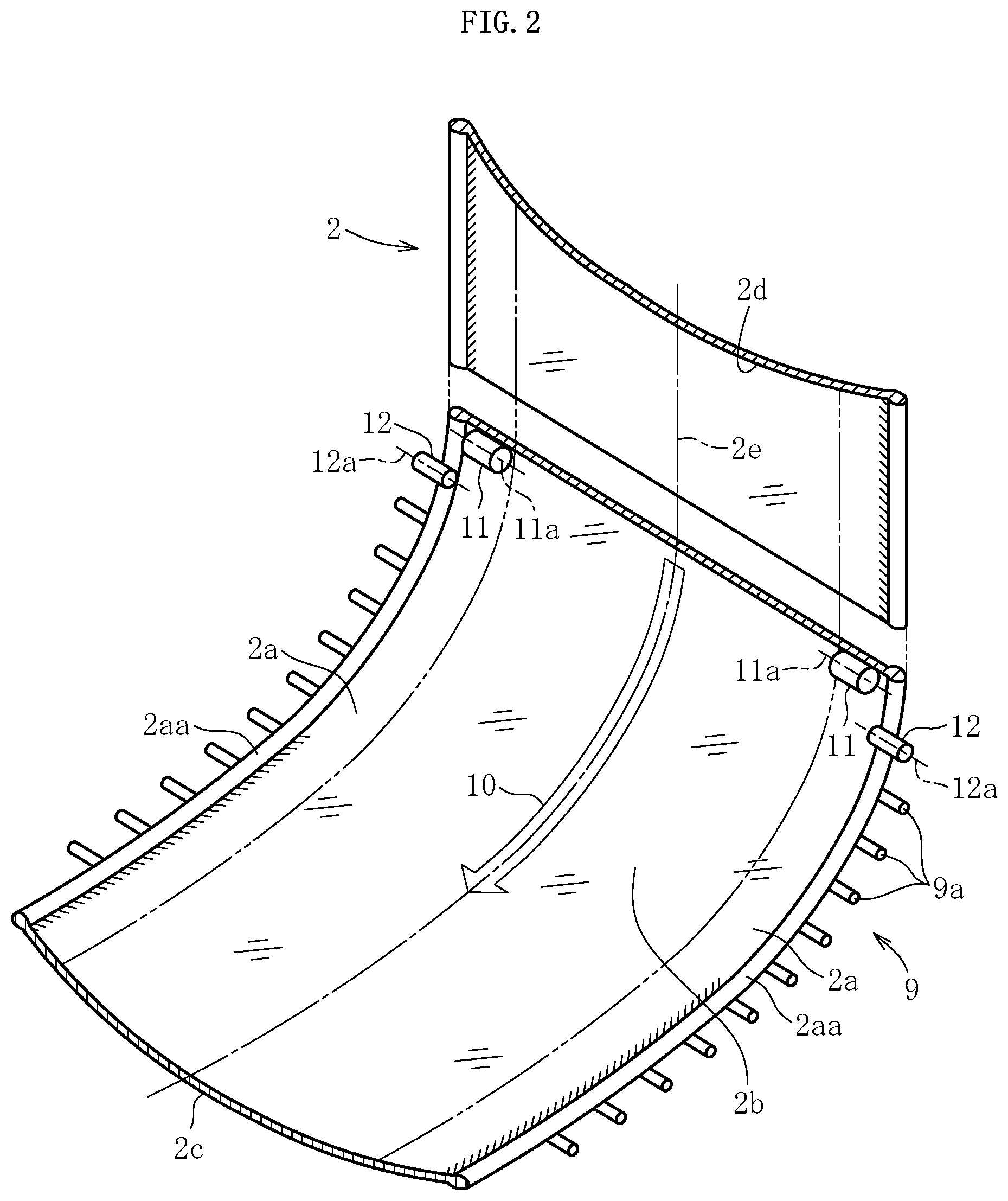 Patent US11787724 Figure 2 – Method for producing glass film