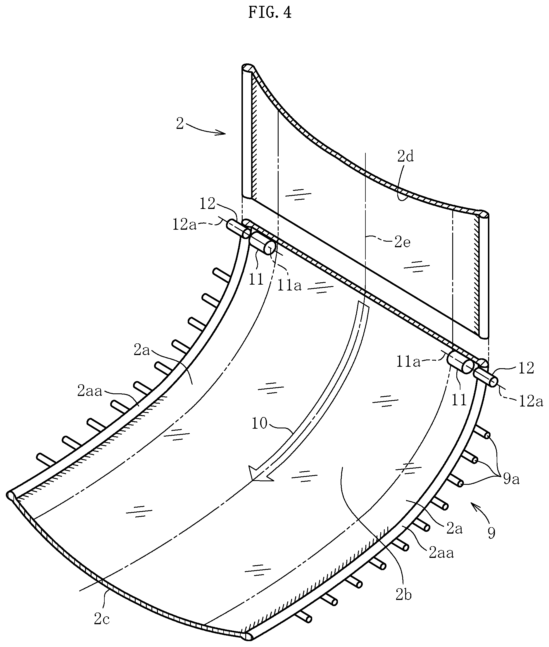 Patent US11787724 Figure 4 – Method for producing glass film