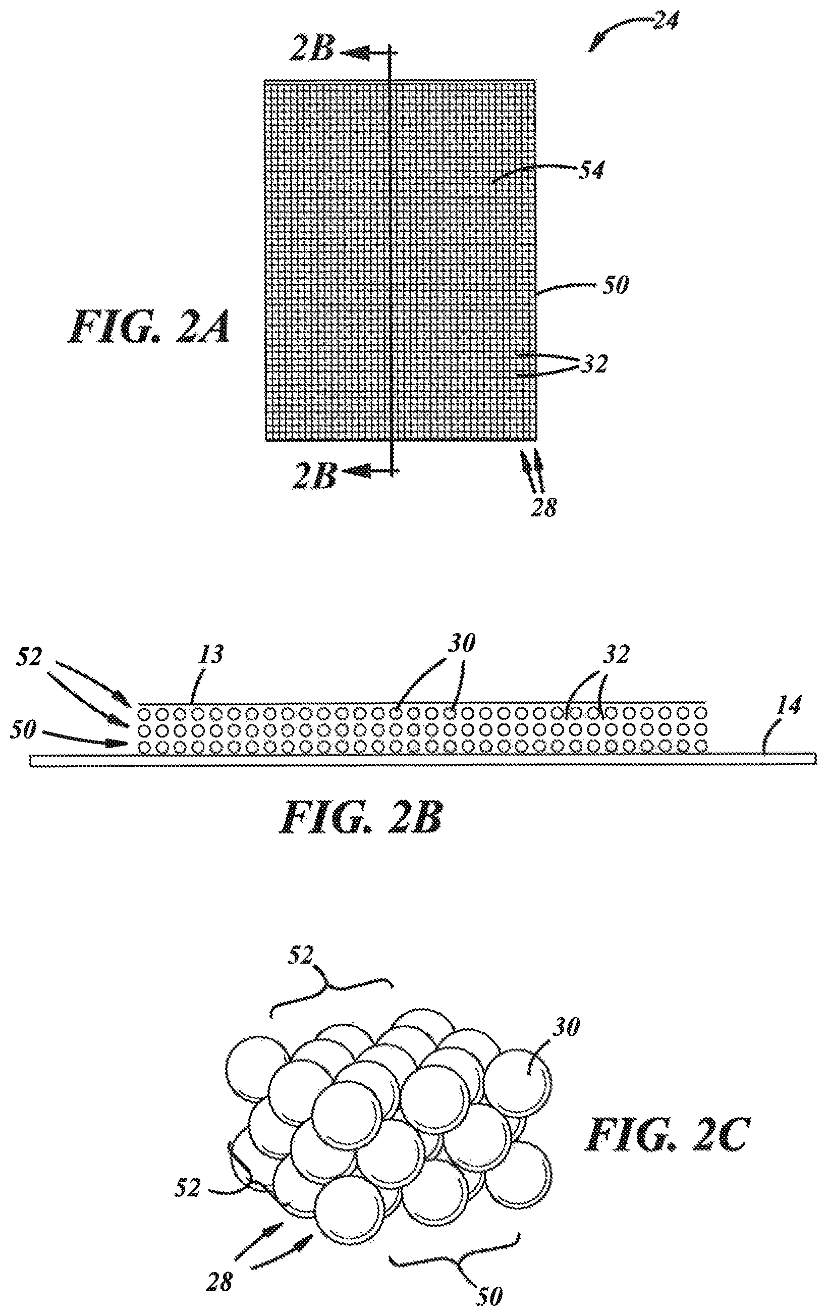 Patent US11787733 Figure 2 – Three-dimensional printing of a porous matrix on a container