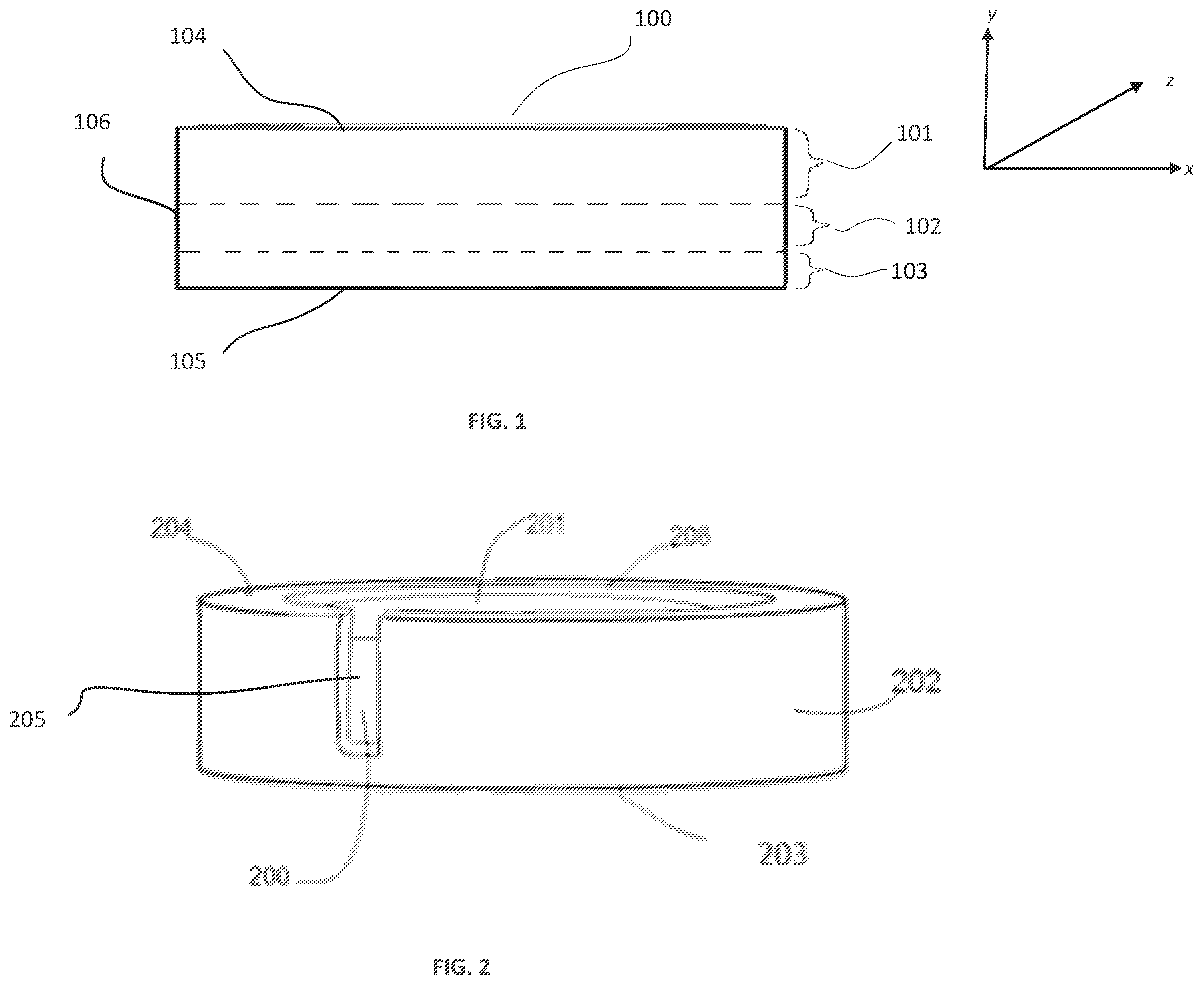 Patent US11787747 — Polychromatic zirconia bodies and methods of making the same — Figure 1