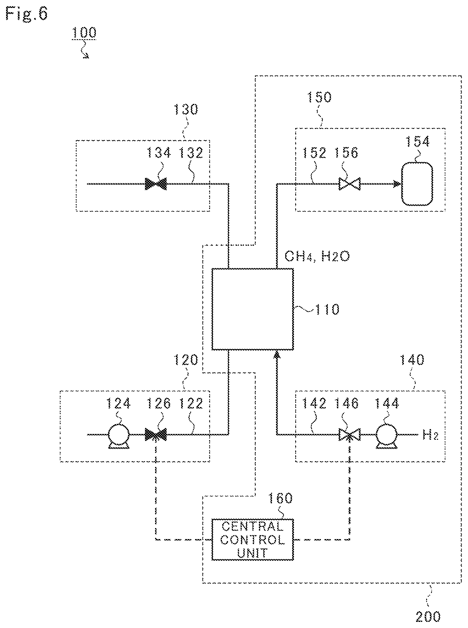 Patent US11787753 Figure 5 – Methane production apparatus, methane production method, carbon dioxide recovery apparatus, and carbon dioxide recovery method
