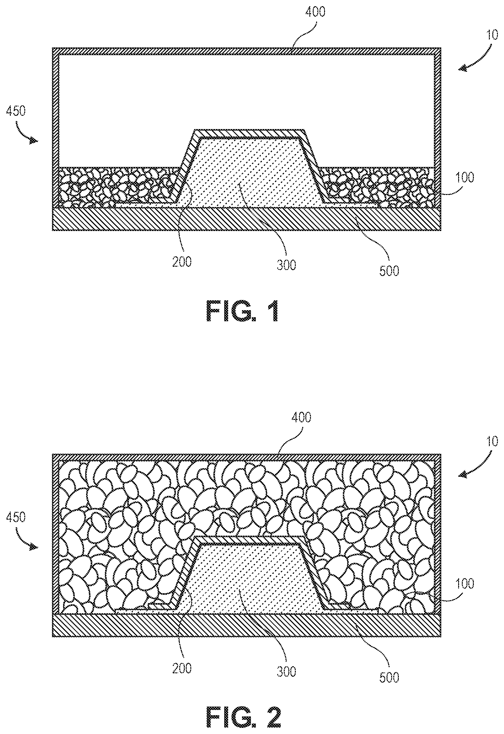 Patent US11787914 Figure 1 – Expandable media with flexible skin as tooling for composite parts