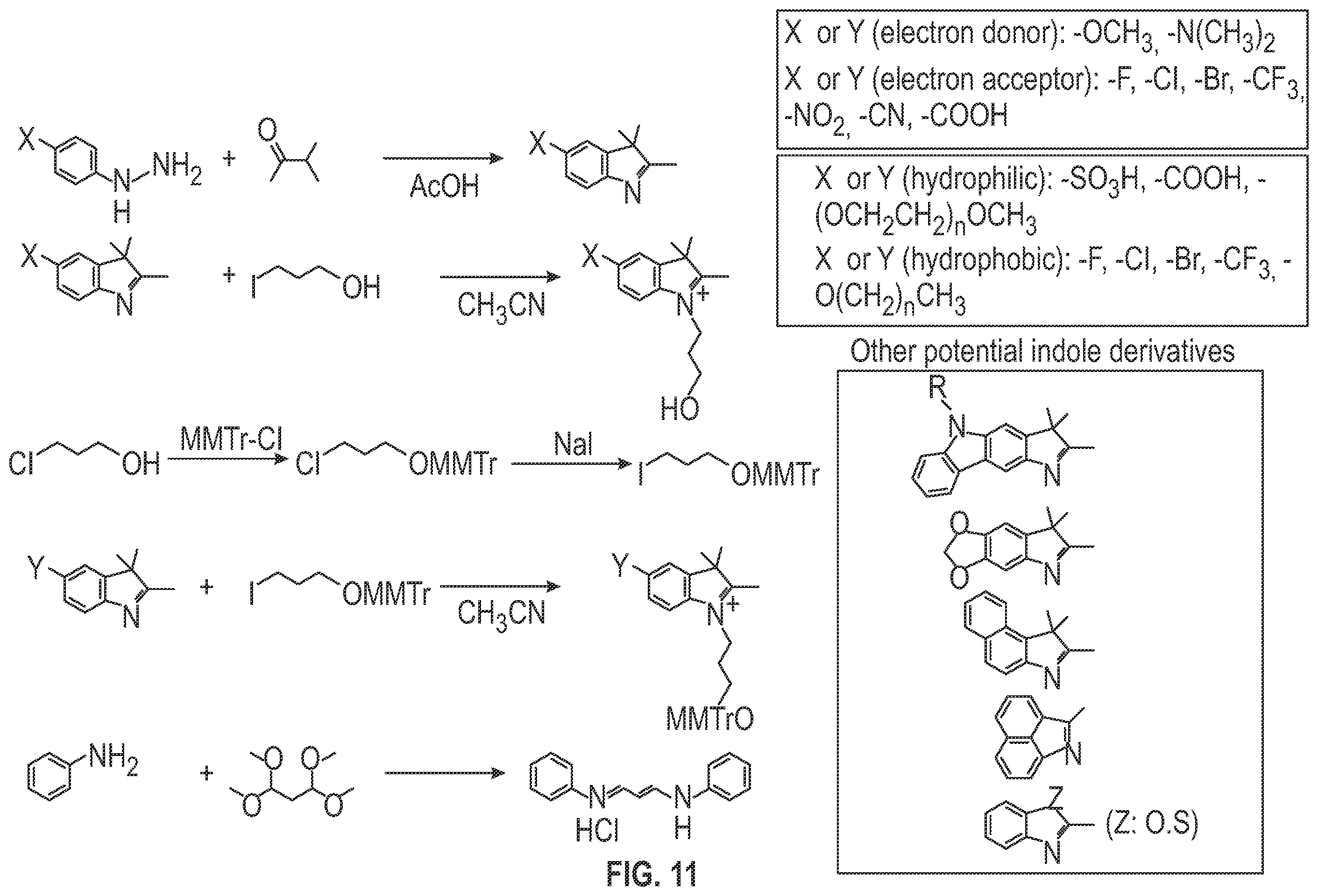 Patent US11787947 Figure 15 – Dyes in dye aggregate systems—engineering J, K, and dye packing