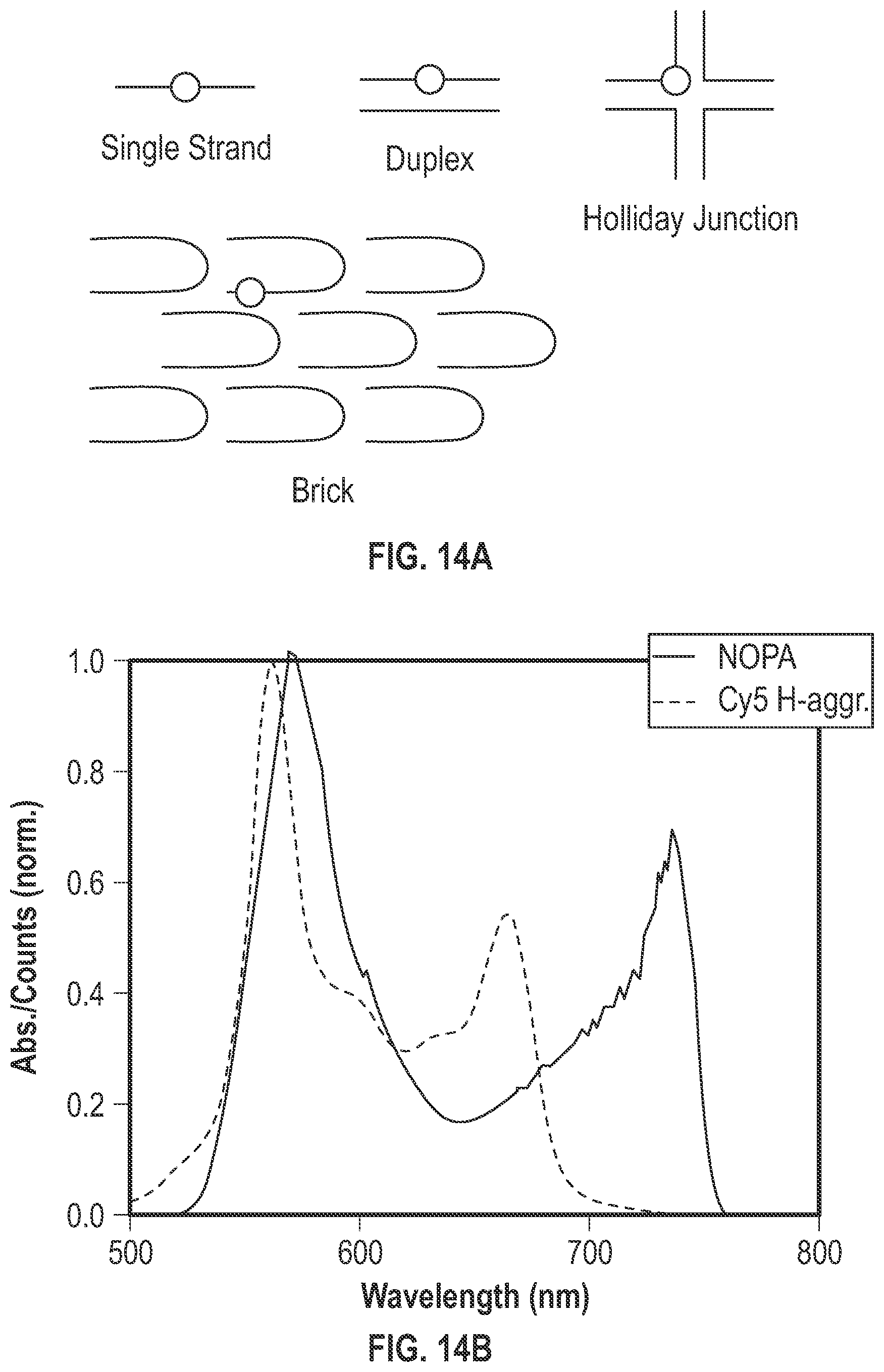 Patent US11787947 Figure 19 – Dyes in dye aggregate systems—engineering J, K, and dye packing
