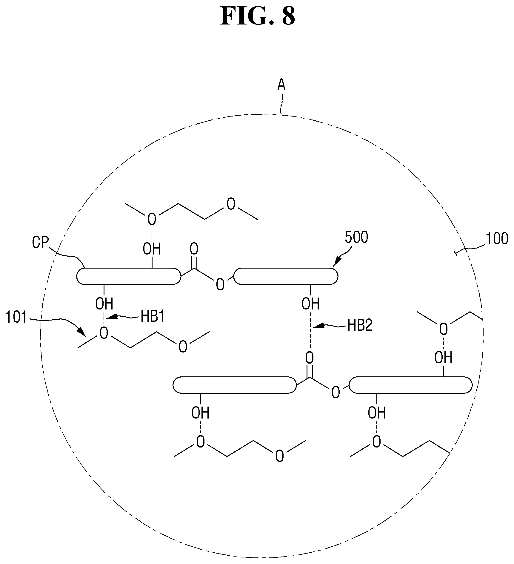 Patent US11787964 Figure 8 – Light emitting element ink and method of manufacturing display device