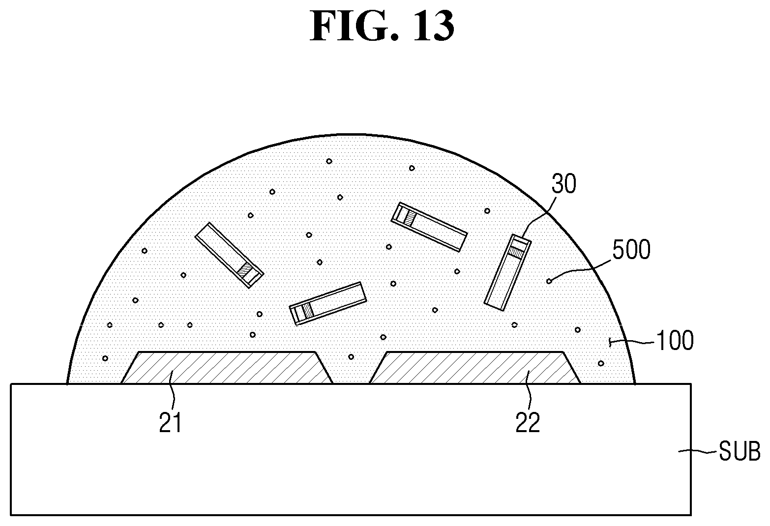 Patent US11787964 Figure 13 – Light emitting element ink and method of manufacturing display device