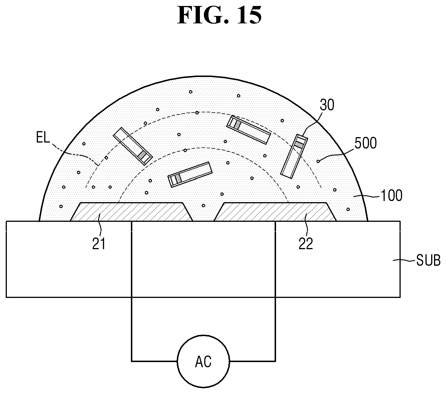 Patent US11787964 Figure 15 – Light emitting element ink and method of manufacturing display device