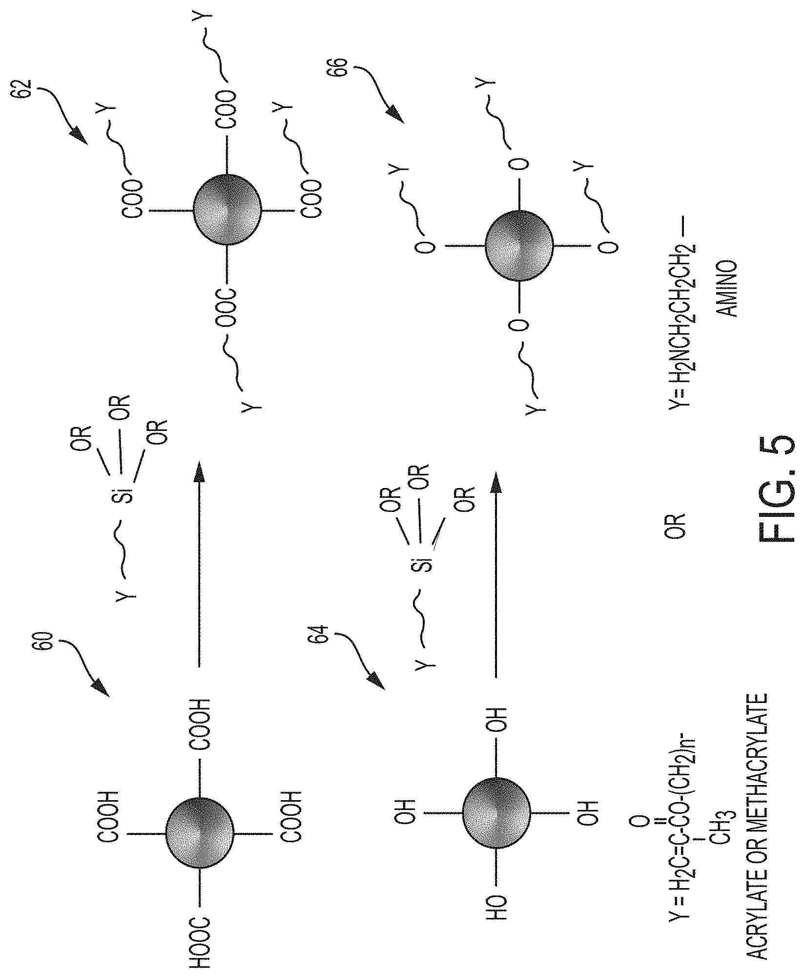 Patent US11787987 Figure 5 – Adhesive with substrate compatibilizing particles