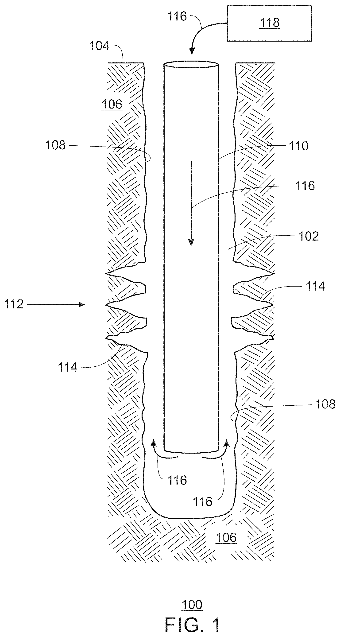 Patent US11787993 Figure 1 – In-situ foamed gel for lost circulation