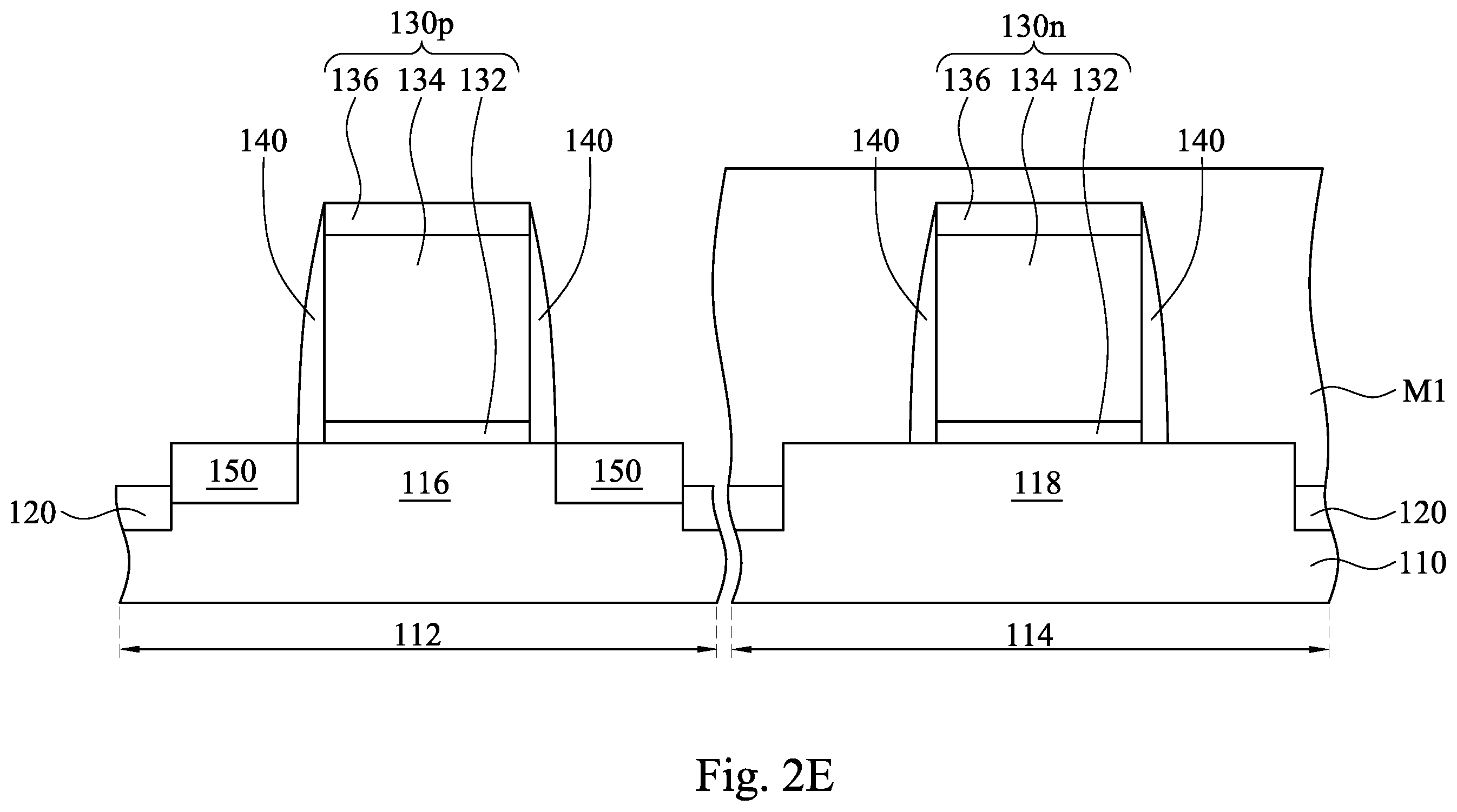 Patent US11791338 Figure 6 – Semiconductor device having doped work function metal layer