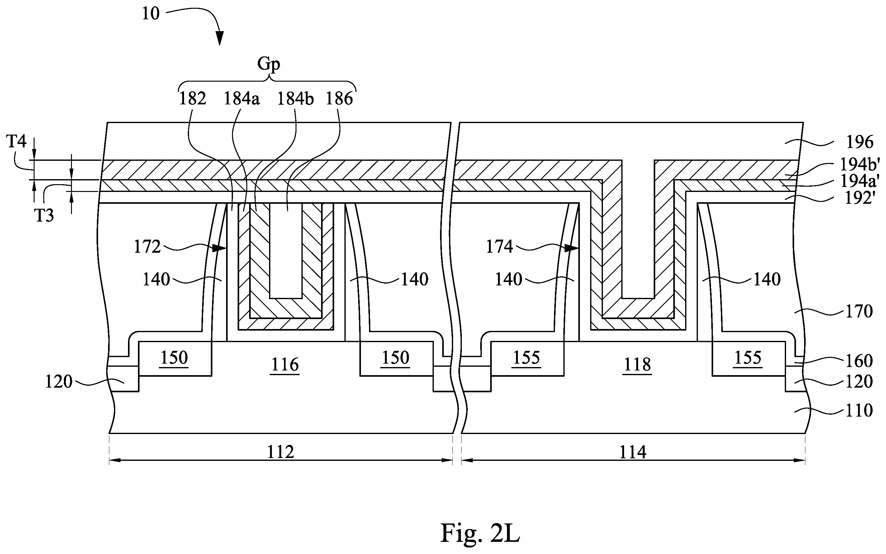 Patent US11791338 Figure 13 – Semiconductor device having doped work function metal layer