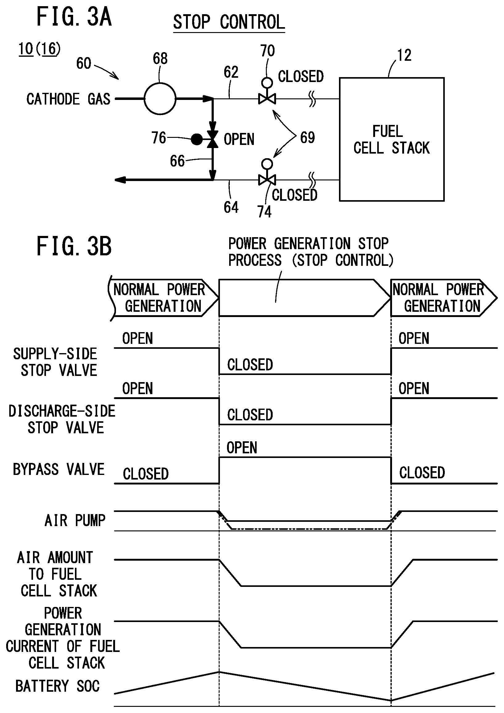 Patent US11791481 Figure 3 – Fuel cell system