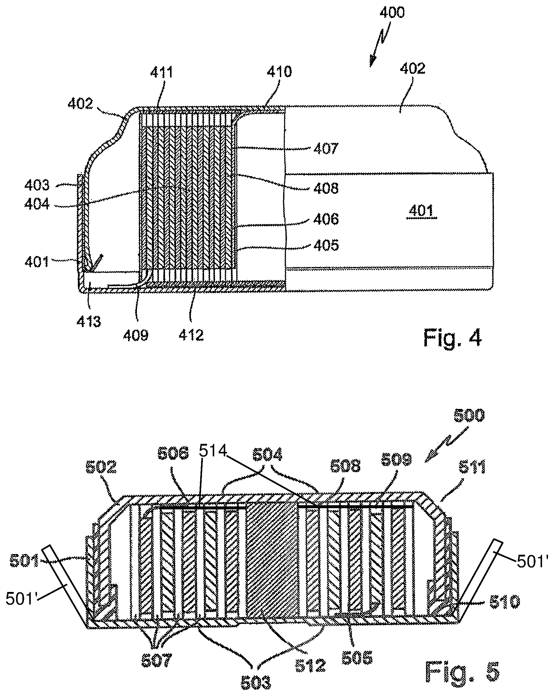 Patent US11791493 Figure 3 – Button cells and method of producing same