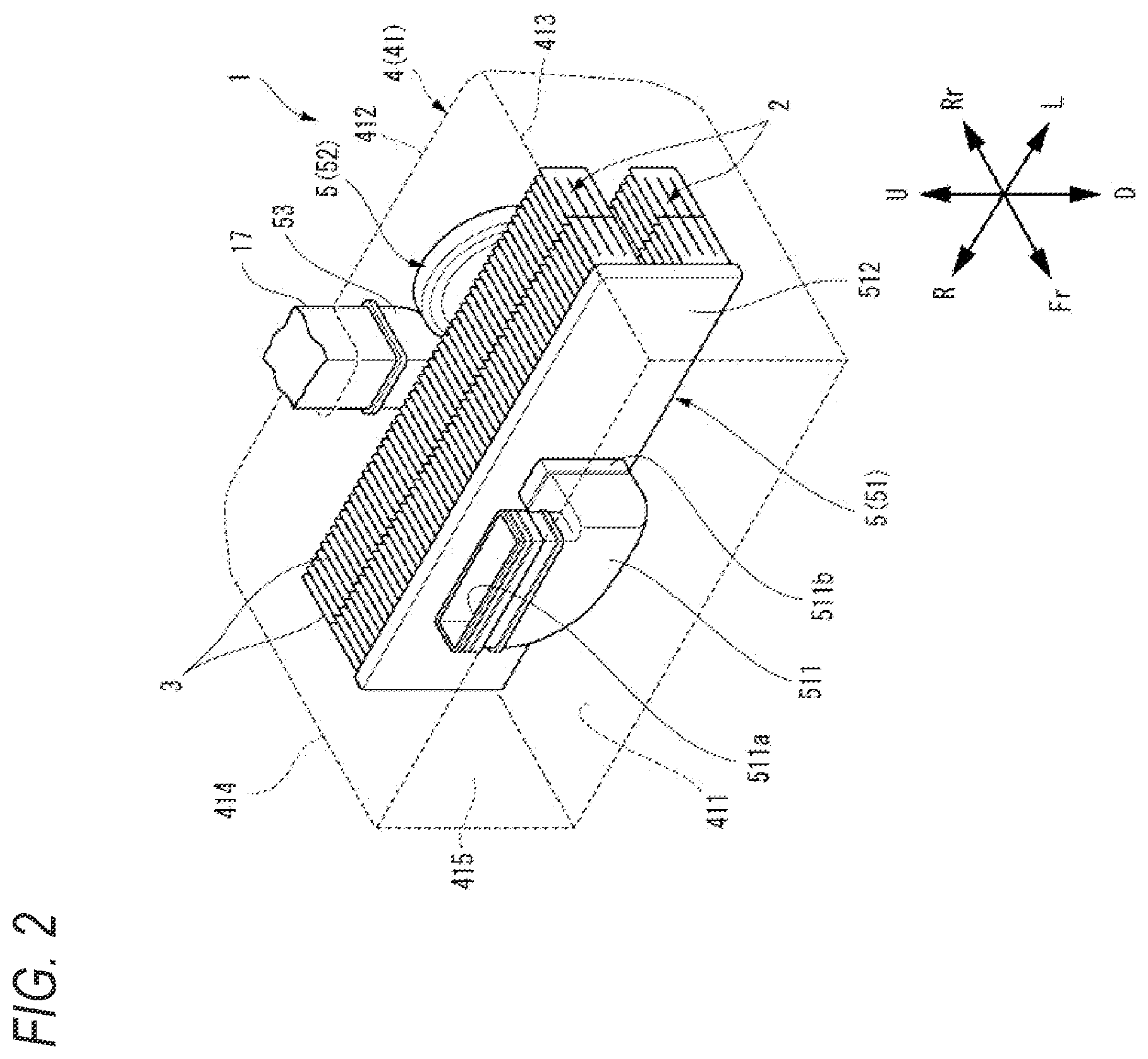 Patent US11791509 Figure 2 – Battery pack