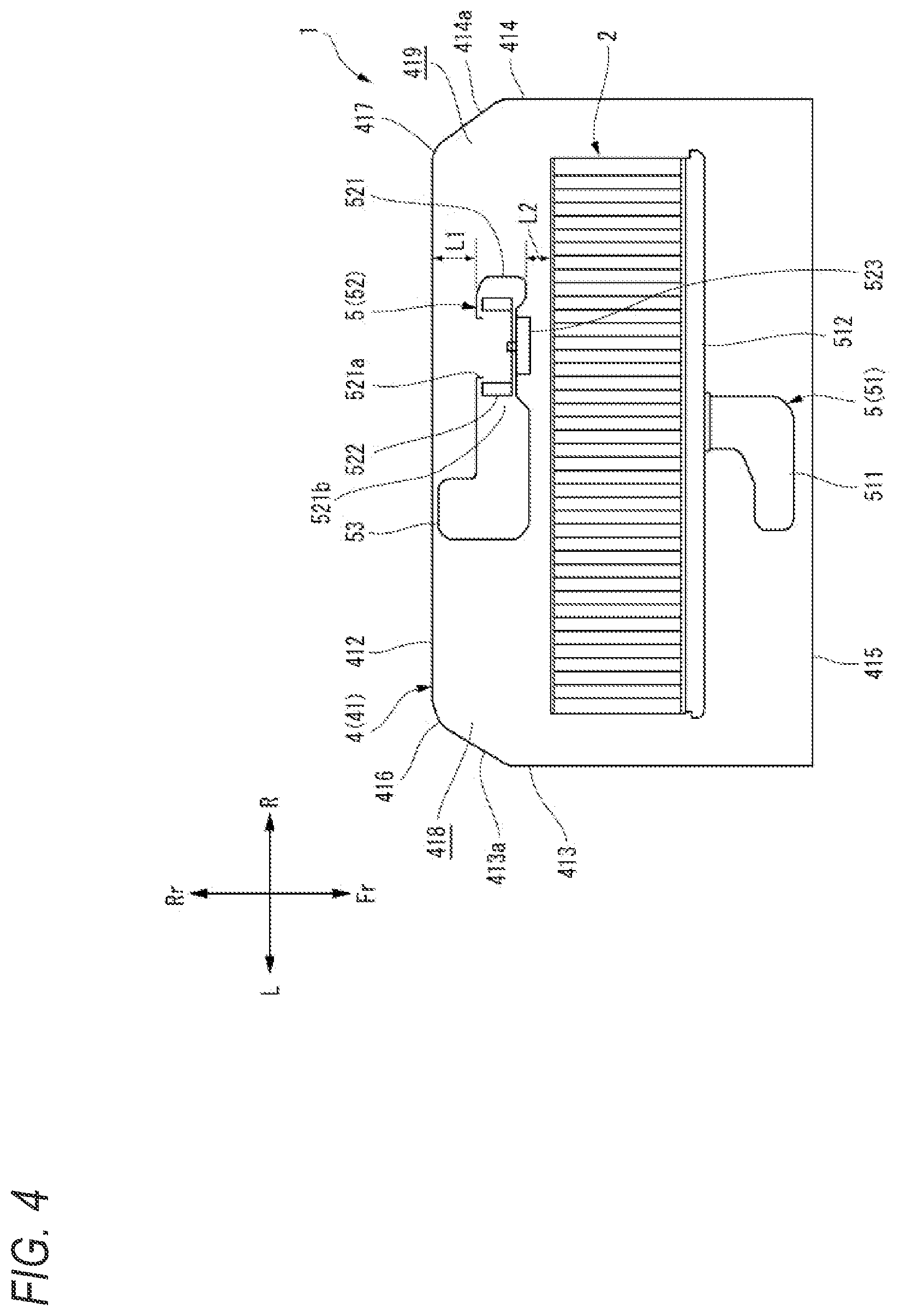 Patent US11791509 Figure 4 – Battery pack