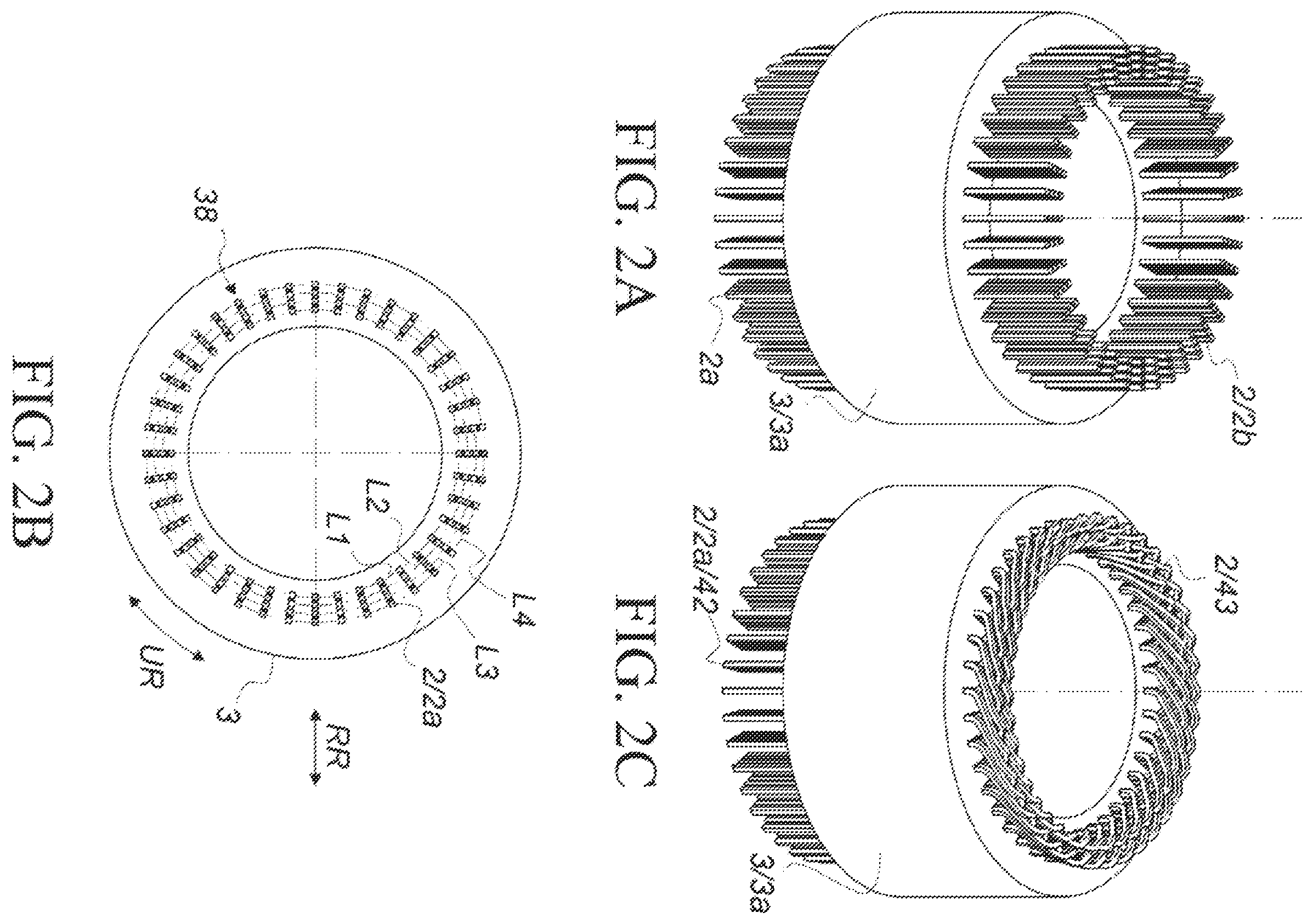 Patent US11791700 Figure 2 – Apparatus for bending ends, arranged in annular layers, of bar conductors of a stator of an electrical machine