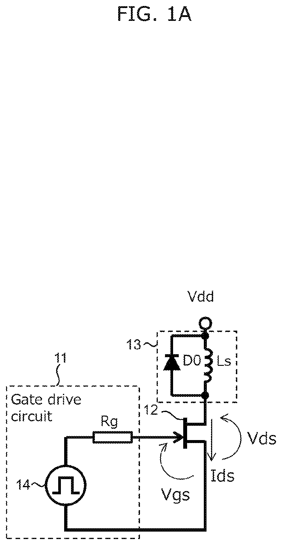 Patent US11791803 — Gate drive circuit, and semiconductor breaker — Figure 1