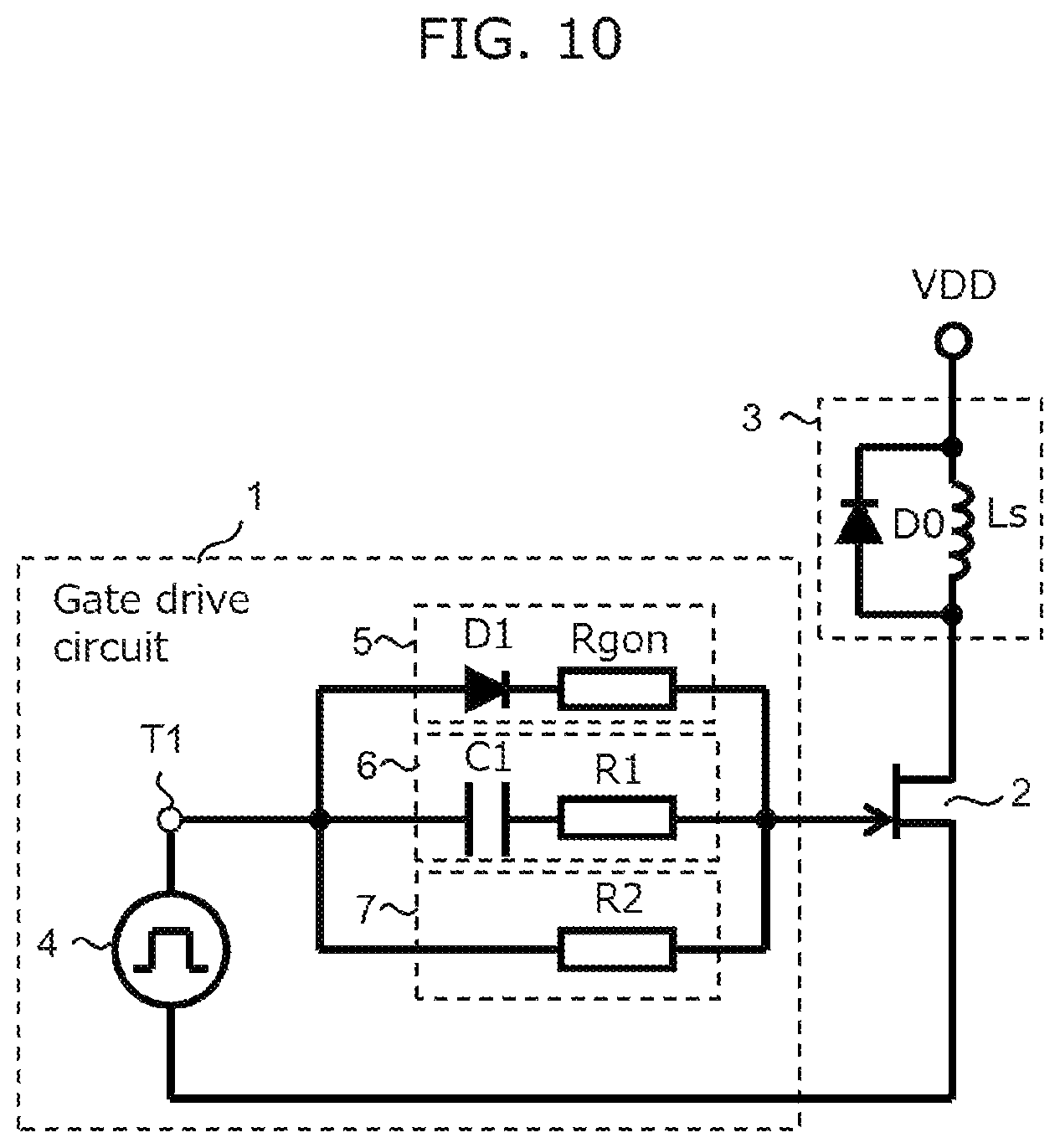 Patent US11791803 Figure 12 – Gate drive circuit, and semiconductor breaker