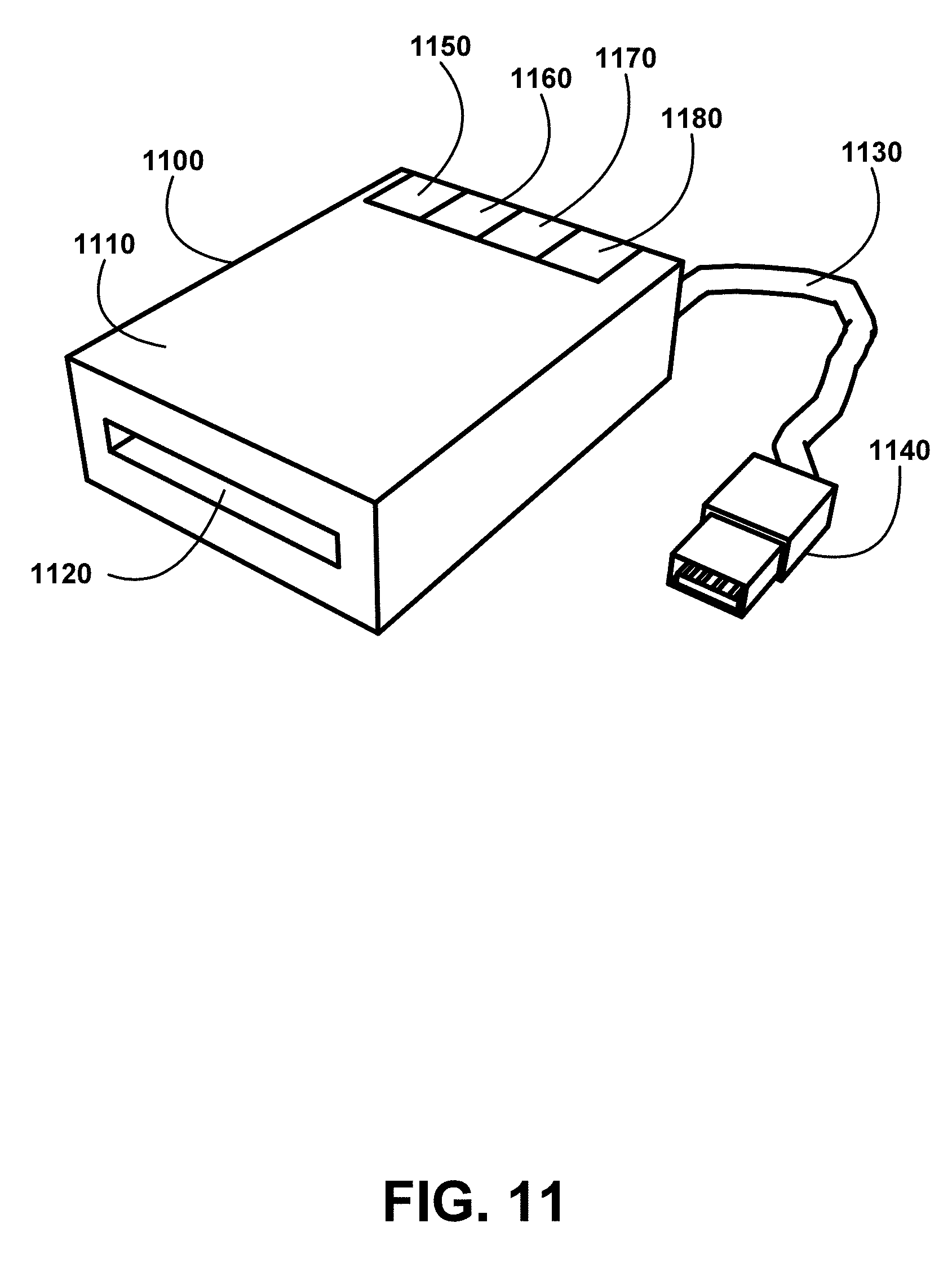 Patent US11791907 Figure 11 – Optical I/O Transmission