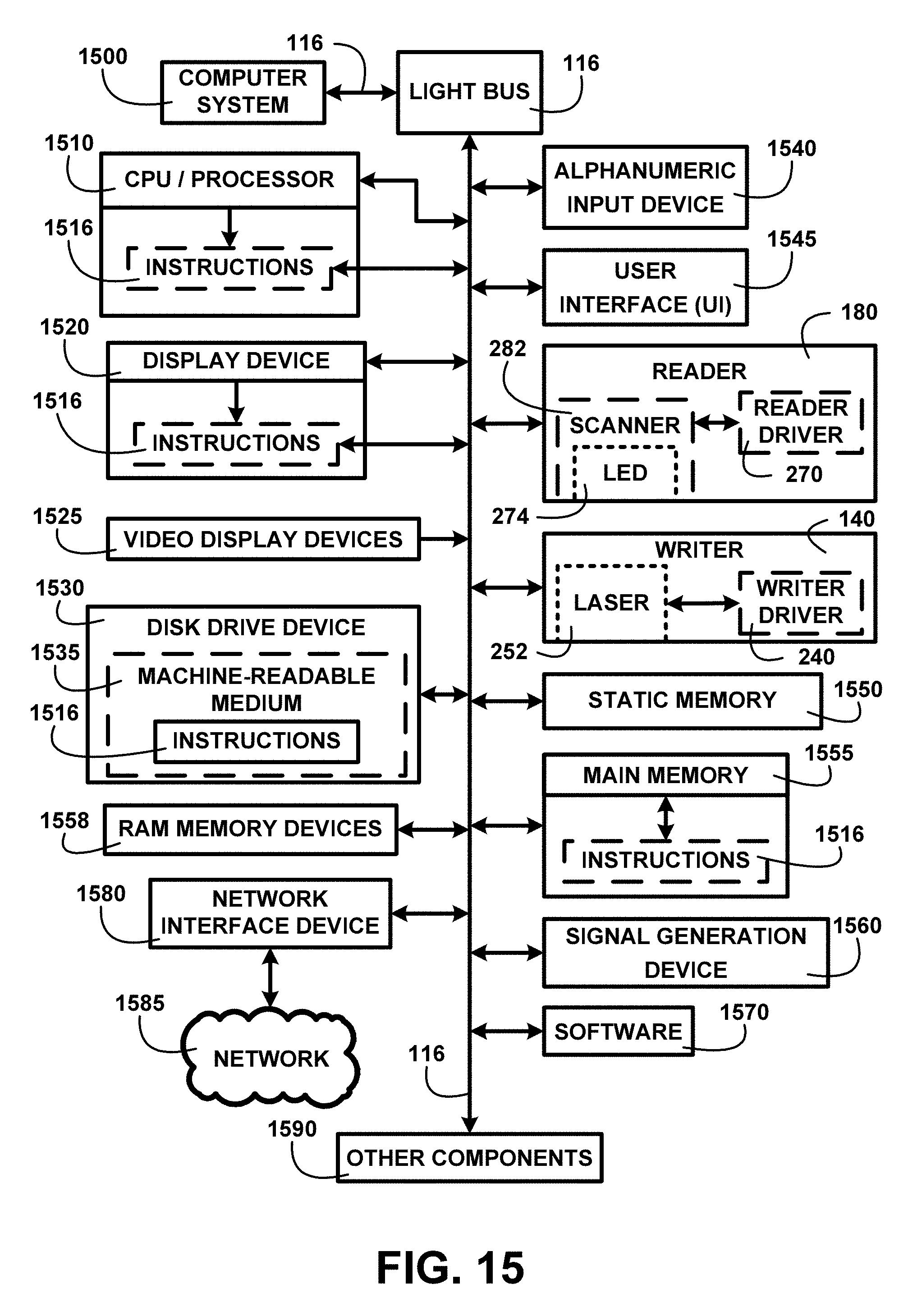 Patent US11791907 Figure 15 – Optical I/O Transmission