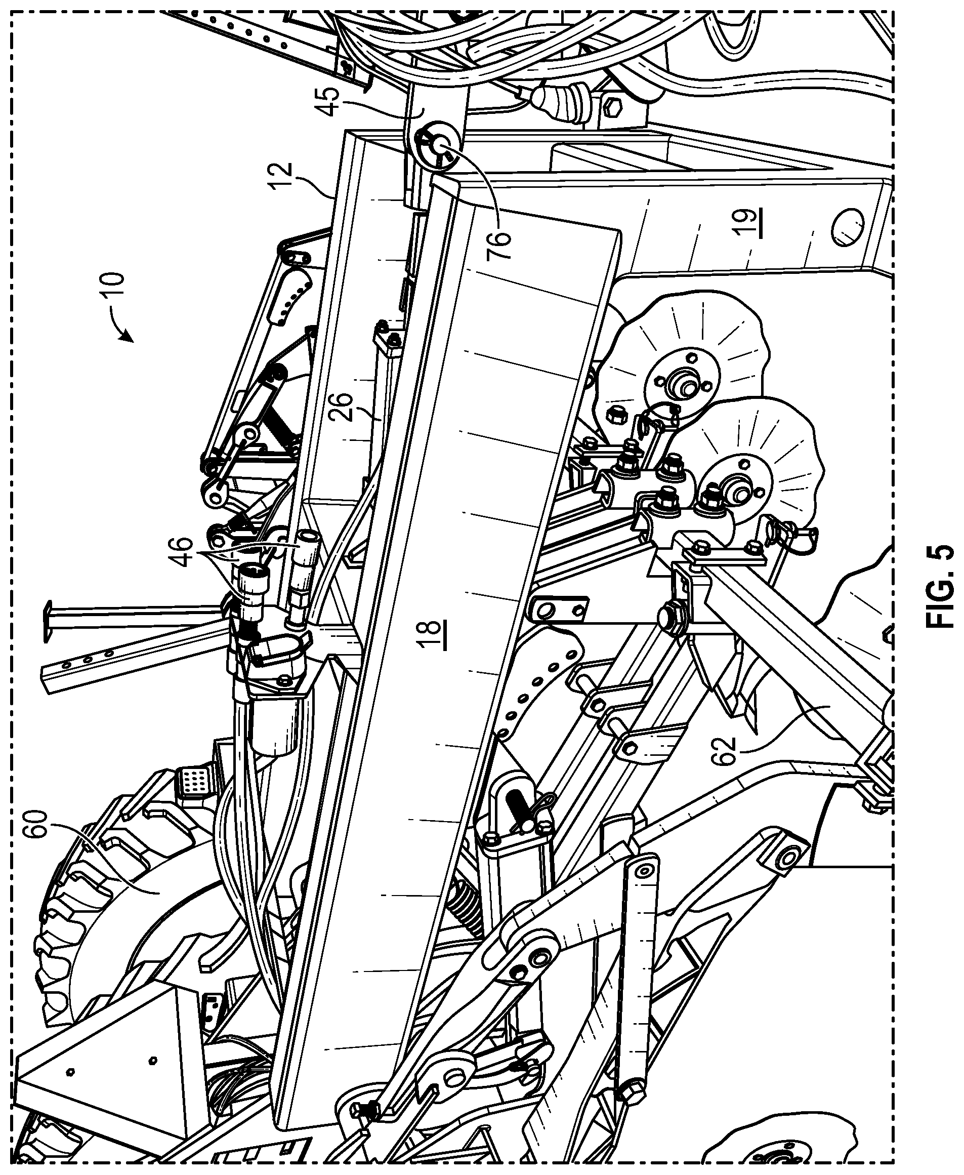 Patent US11793097 Figure 3 – Farming implement quick-attachment system