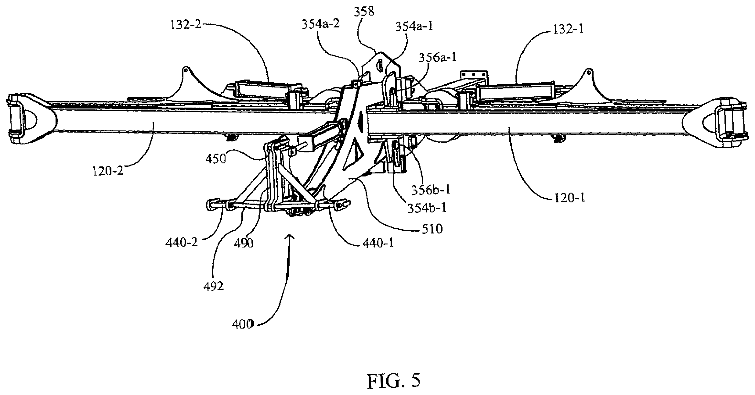 Patent US11793100 Figure 5 – Agricultural toolbar apparatus, systems, and methods