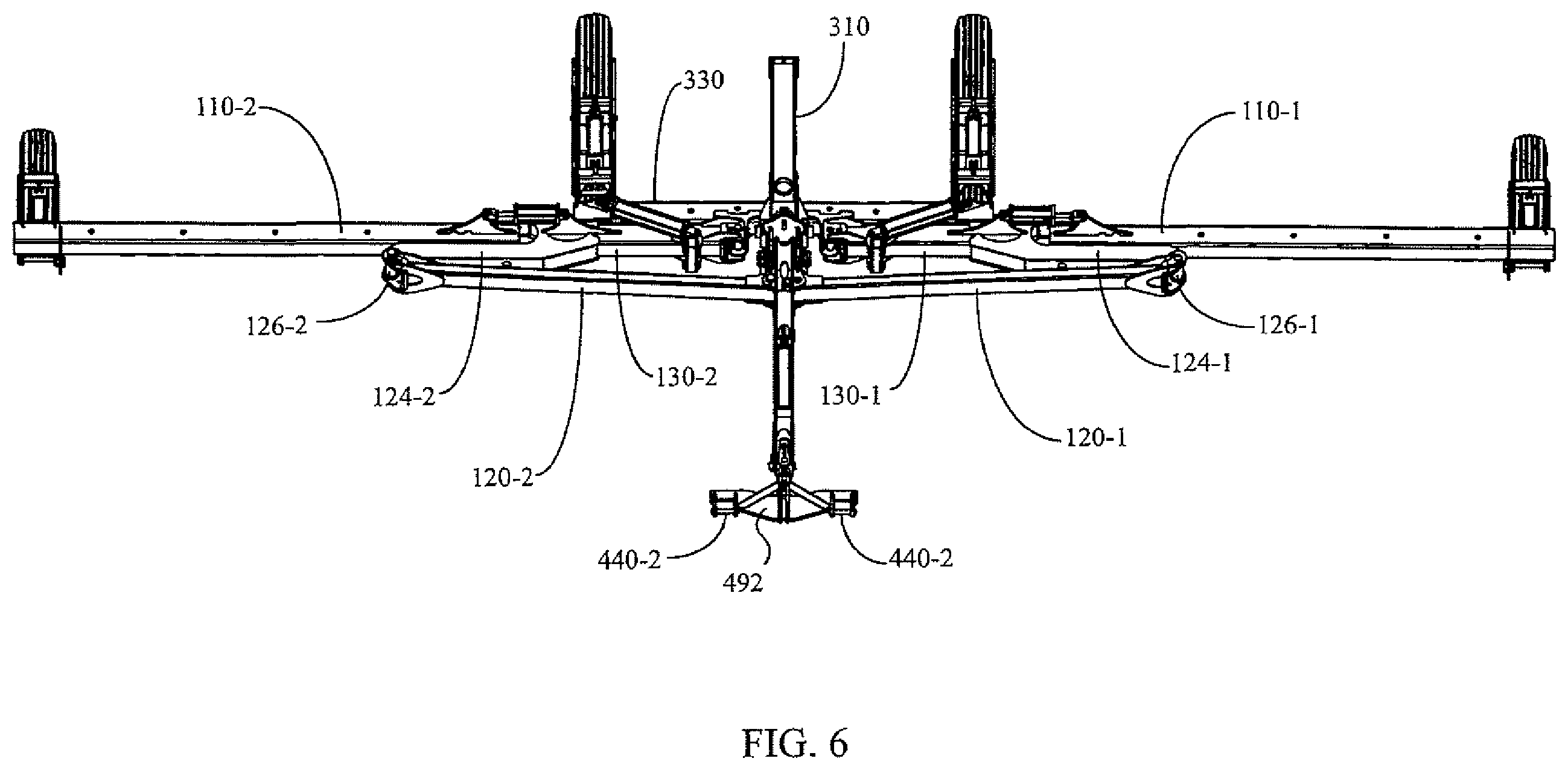 Patent US11793100 Figure 6 – Agricultural toolbar apparatus, systems, and methods