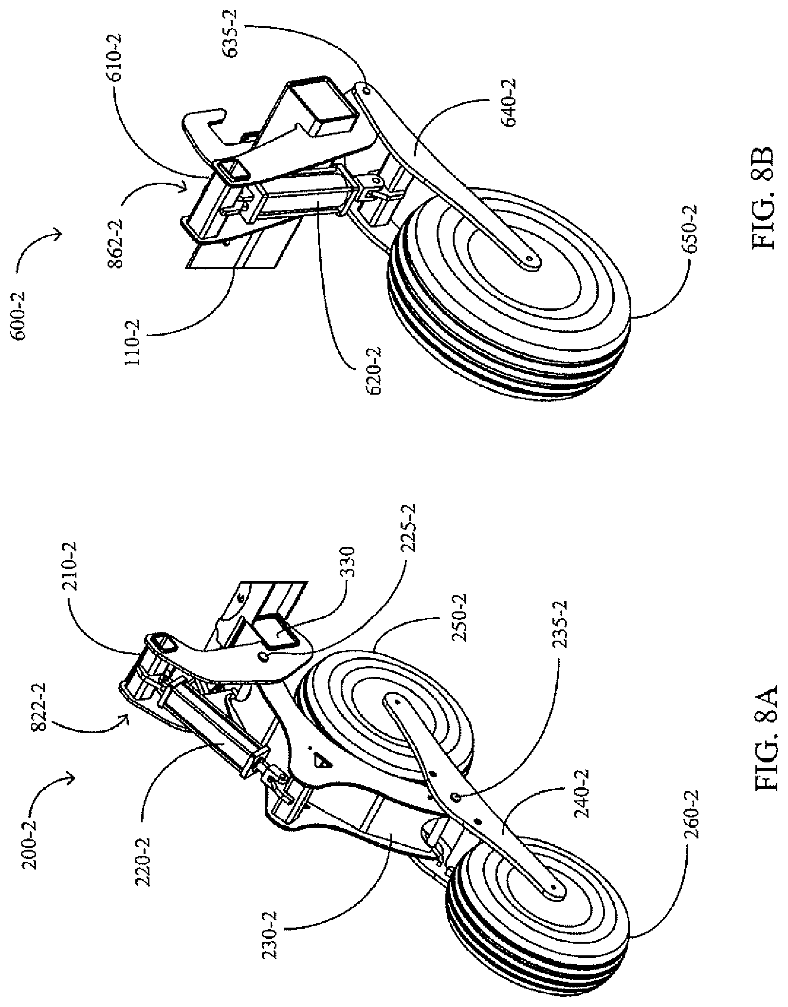 Patent US11793100 Figure 8 – Agricultural toolbar apparatus, systems, and methods