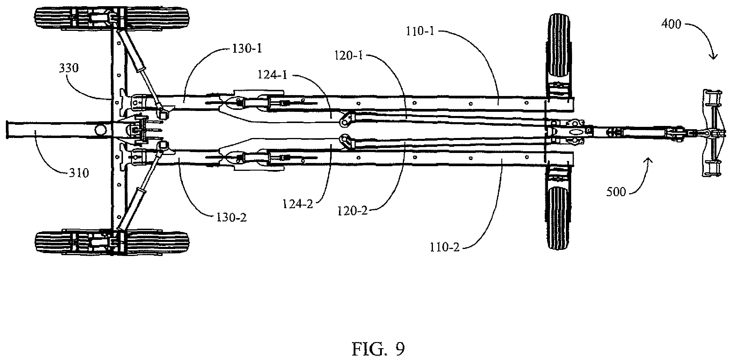 Patent US11793100 Figure 9 – Agricultural toolbar apparatus, systems, and methods