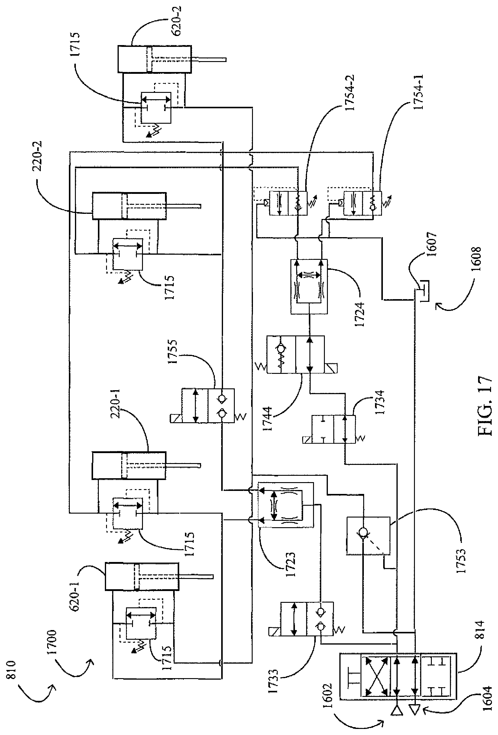Patent US11793100 Figure 16 – Agricultural toolbar apparatus, systems, and methods