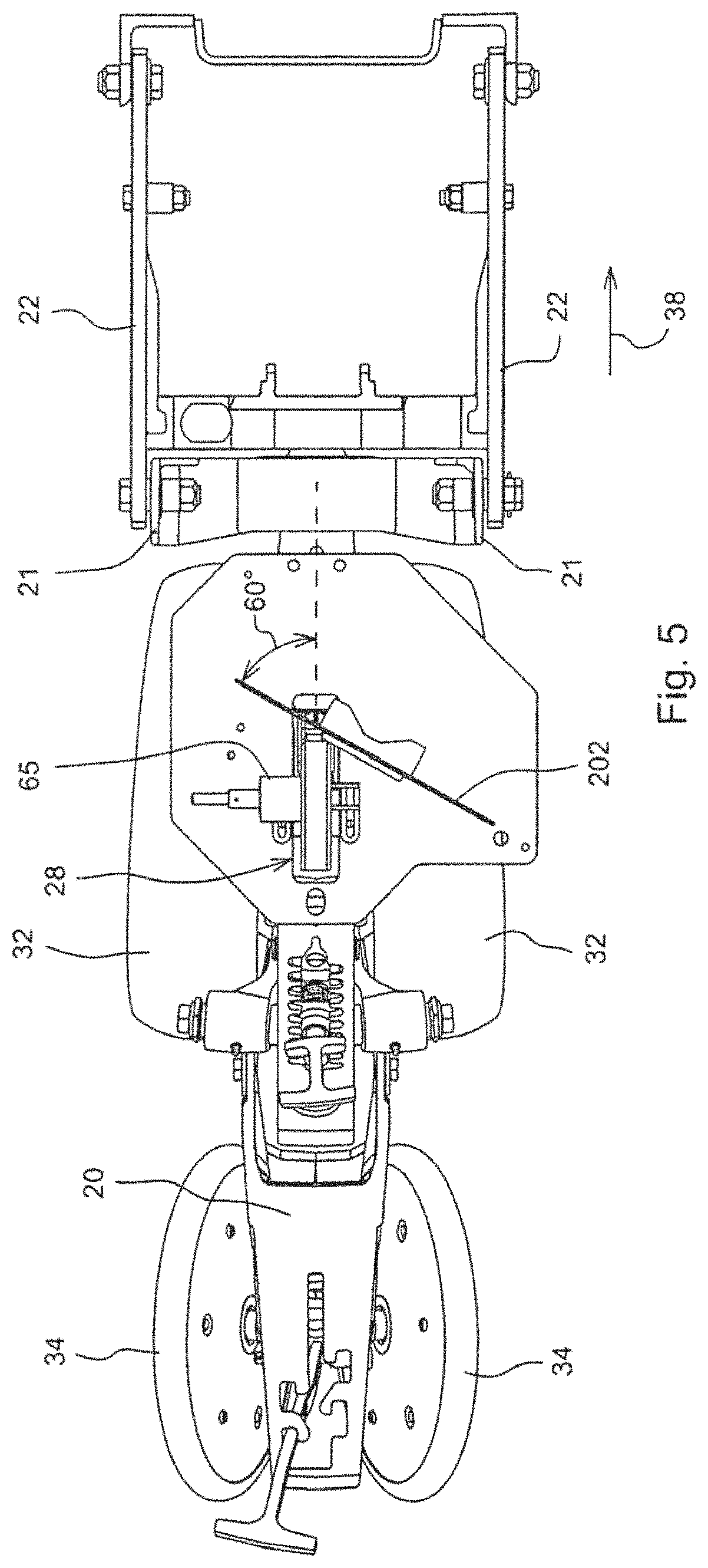 Patent US11793104 Figure 5 – Seeding machine with seed delivery system